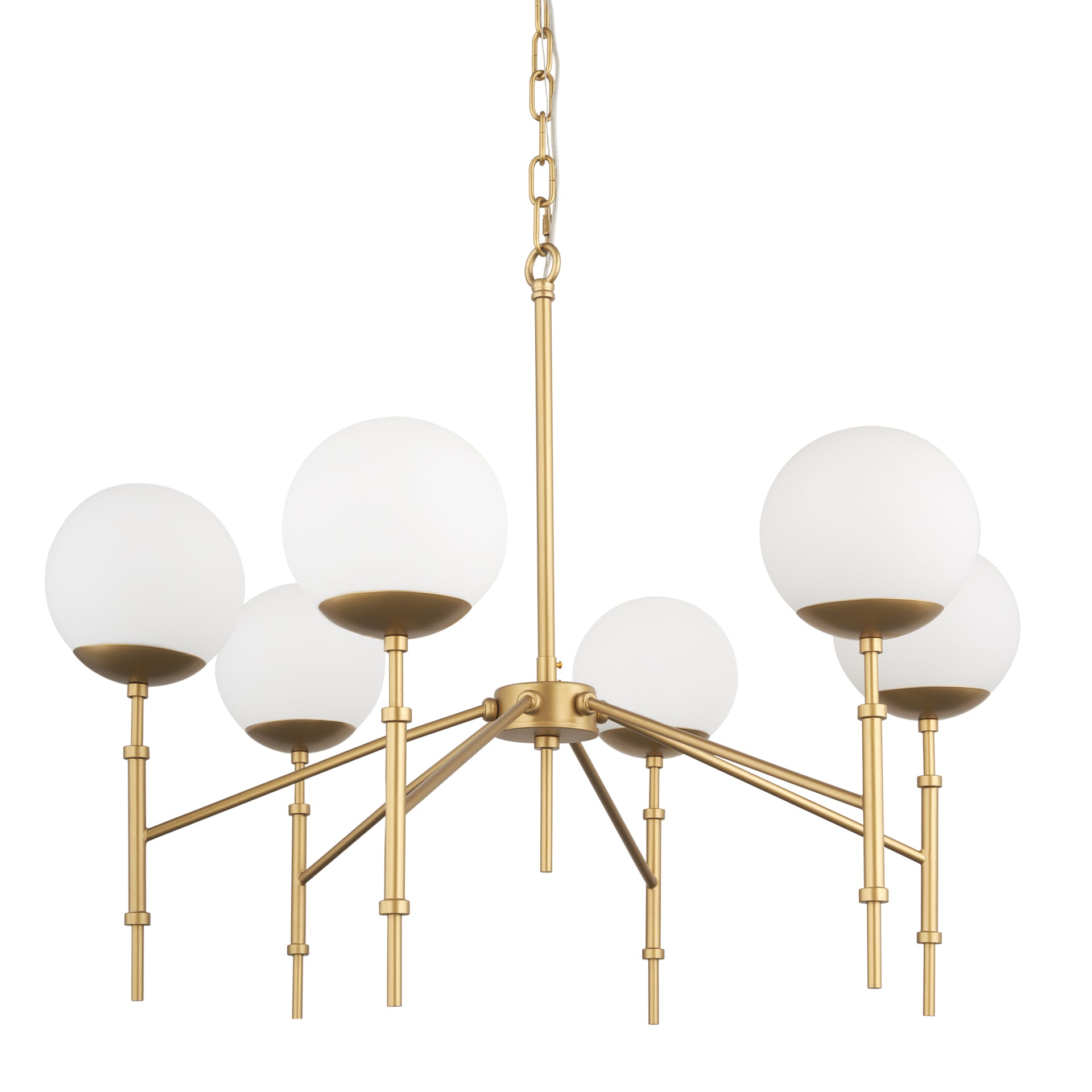 Edie Metal with Frosted Glass Globes 6-Light Chandelier Chandeliers Mercana Gold , Black Friday Sale Mercana Furniture Sale, Old Bones Co, Mid Century Furniture Sale, Four Hands Furniture, Black Friday Sale Edie Metal with Frosted Glass Globes 6-Light Chandelier,Gus Sale, Perigold Edie Metal with Frosted Glass Globes 6-Light Chandelier Chandeliers Black Friday Sale , Perigold Sale Edie Metal with Frosted Glass Globes 6-Light Chandelier,Edie Metal with Frosted Glass Globes 6-Light Chandelier Lulu and Georgia