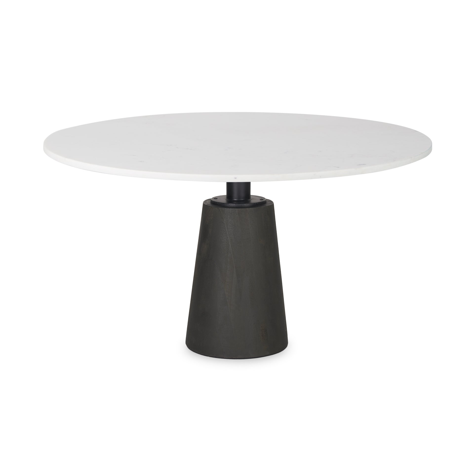 Maxwell Round White Marble Top with Black Metal and Wood Pedestal Base Dining Table Dining Tables Mercana Black , Black Friday Sale Mercana Furniture Sale, Old Bones Co, Mid Century Furniture Sale, Four Hands Furniture, Black Friday Sale Maxwell Round White Marble Top with Black Metal and Wood Pedestal Base Dining Table,Gus Sale, Perigold Maxwell Round White Marble Top with Black Metal and Wood Pedestal Base Dining Table Dining Tables Black Friday Sale , Perigold Sale Maxwell Round White Marble Top with Bla