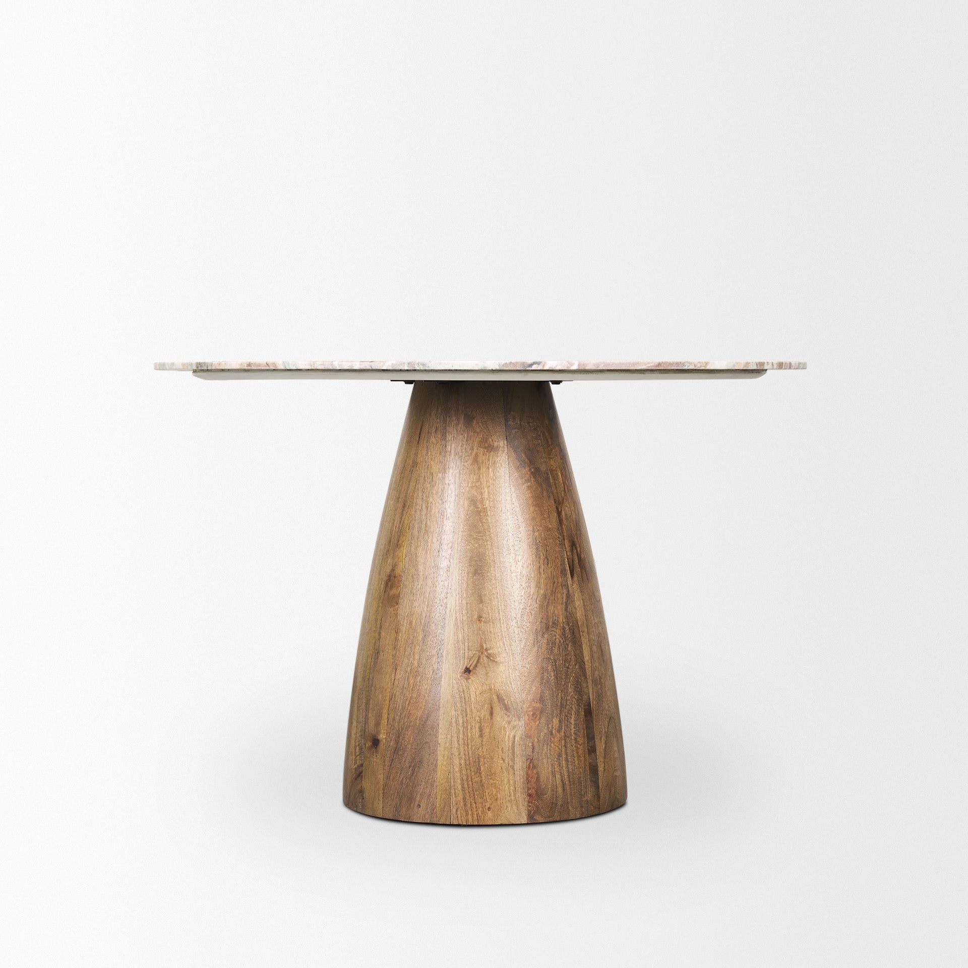 Allyson Round Brown Wood Pedestal with Marble Top Dining Table Dining Tables Mercana , Black Friday Sale Mercana Furniture Sale, Old Bones Co, Mid Century Furniture Sale, Four Hands Furniture, Black Friday Sale Allyson Round Brown Wood Pedestal with Marble Top Dining Table,Gus Sale, Perigold Allyson Round Brown Wood Pedestal with Marble Top Dining Table Dining Tables Black Friday Sale , Perigold Sale Allyson Round Brown Wood Pedestal with Marble Top Dining Table,Allyson Round Brown Wood Pedestal with Marble