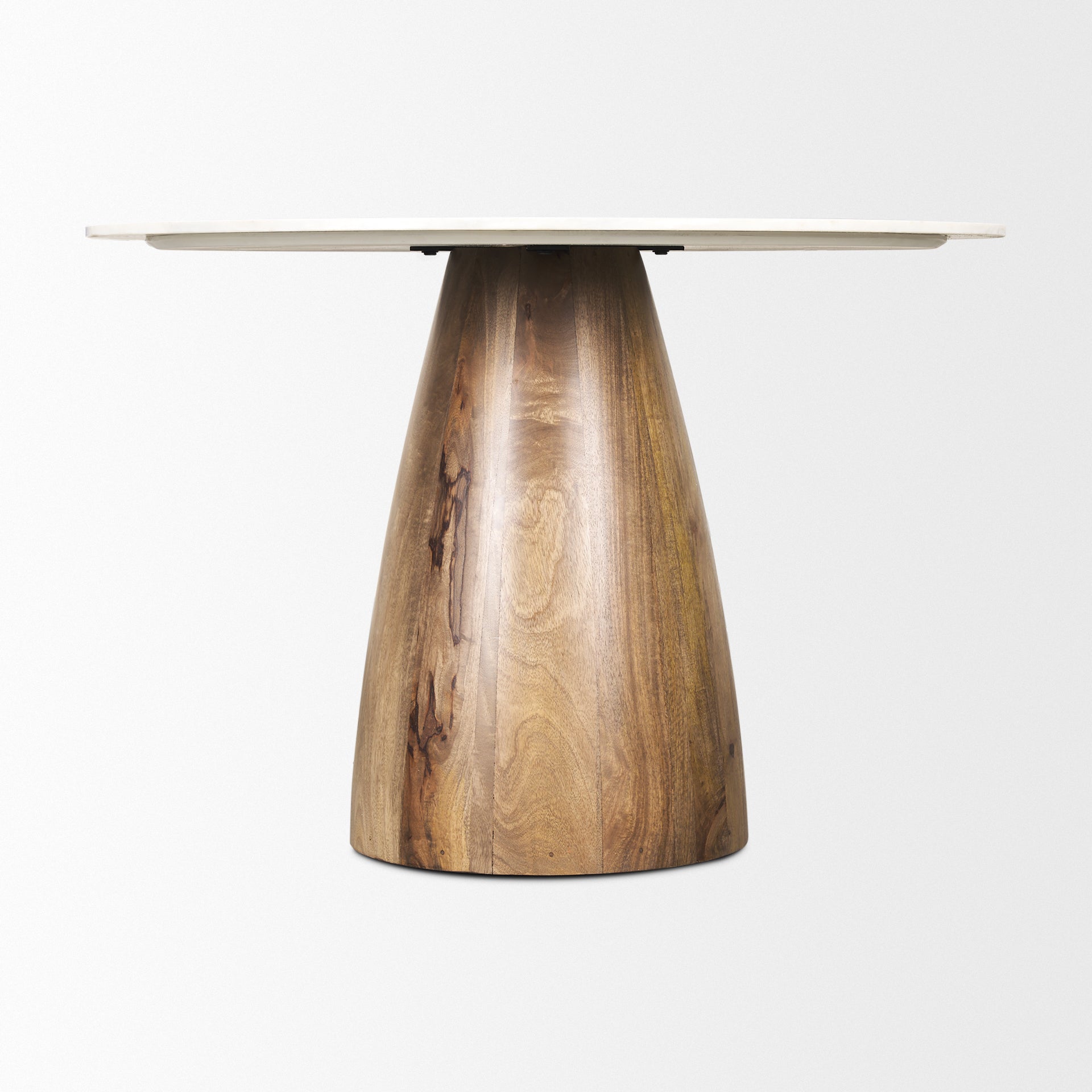 Allyson Round Brown Wood Pedestal with Marble Top Dining Table Dining Tables Mercana , Black Friday Sale Mercana Furniture Sale, Old Bones Co, Mid Century Furniture Sale, Four Hands Furniture, Black Friday Sale Allyson Round Brown Wood Pedestal with Marble Top Dining Table,Gus Sale, Perigold Allyson Round Brown Wood Pedestal with Marble Top Dining Table Dining Tables Black Friday Sale , Perigold Sale Allyson Round Brown Wood Pedestal with Marble Top Dining Table,Allyson Round Brown Wood Pedestal with Marble