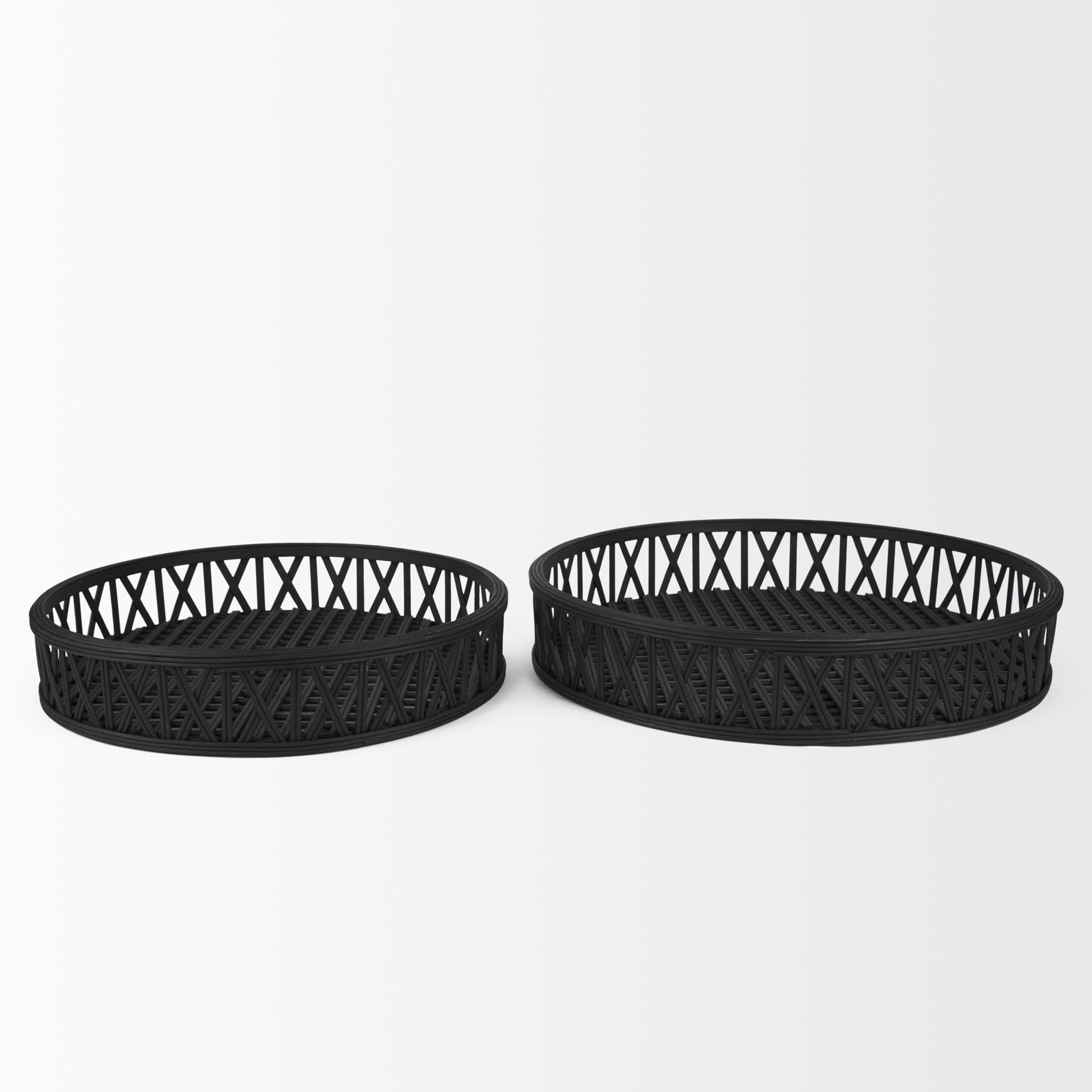 Thea Matte Black Wicker Trays - Set of 2 Trays & Containers Mercana , Black Friday Sale Mercana Furniture Sale, Old Bones Co, Mid Century Furniture Sale, Four Hands Furniture, Black Friday Sale Thea Matte Black Wicker Trays - Set of 2,Gus Sale, Perigold Thea Matte Black Wicker Trays - Set of 2 Trays & Containers Black Friday Sale , Perigold Sale Thea Matte Black Wicker Trays - Set of 2,Thea Matte Black Wicker Trays - Set of 2 Lulu and Georgia, Burke Decor Sale Thea Matte Black Wicker Trays - Set of 2, www.o