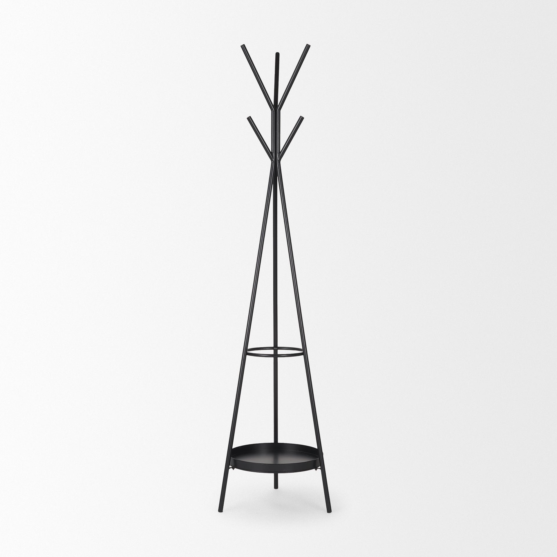 Everett Matte Black Metal with 2-Metal Shelves Coat Rack Coat Racks Mercana , Black Friday Sale Mercana Furniture Sale, Old Bones Co, Mid Century Furniture Sale, Four Hands Furniture, Black Friday Sale Everett Matte Black Metal with 2-Metal Shelves Coat Rack,Gus Sale, Perigold Everett Matte Black Metal with 2-Metal Shelves Coat Rack Coat Racks Black Friday Sale , Perigold Sale Everett Matte Black Metal with 2-Metal Shelves Coat Rack,Everett Matte Black Metal with 2-Metal Shelves Coat Rack Lulu and Georgia, 