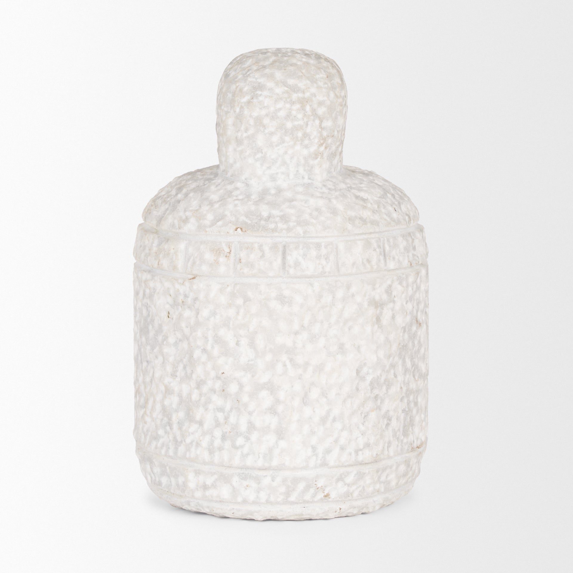 Irina Large White Marble Door Stopper