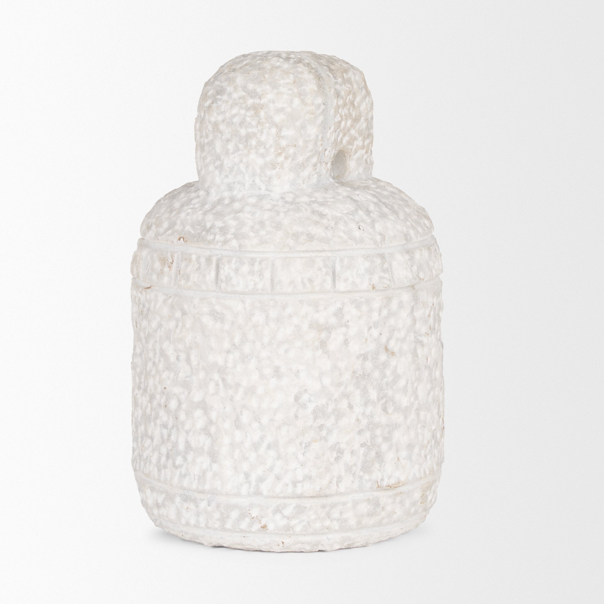 Irina Large White Marble Door Stopper