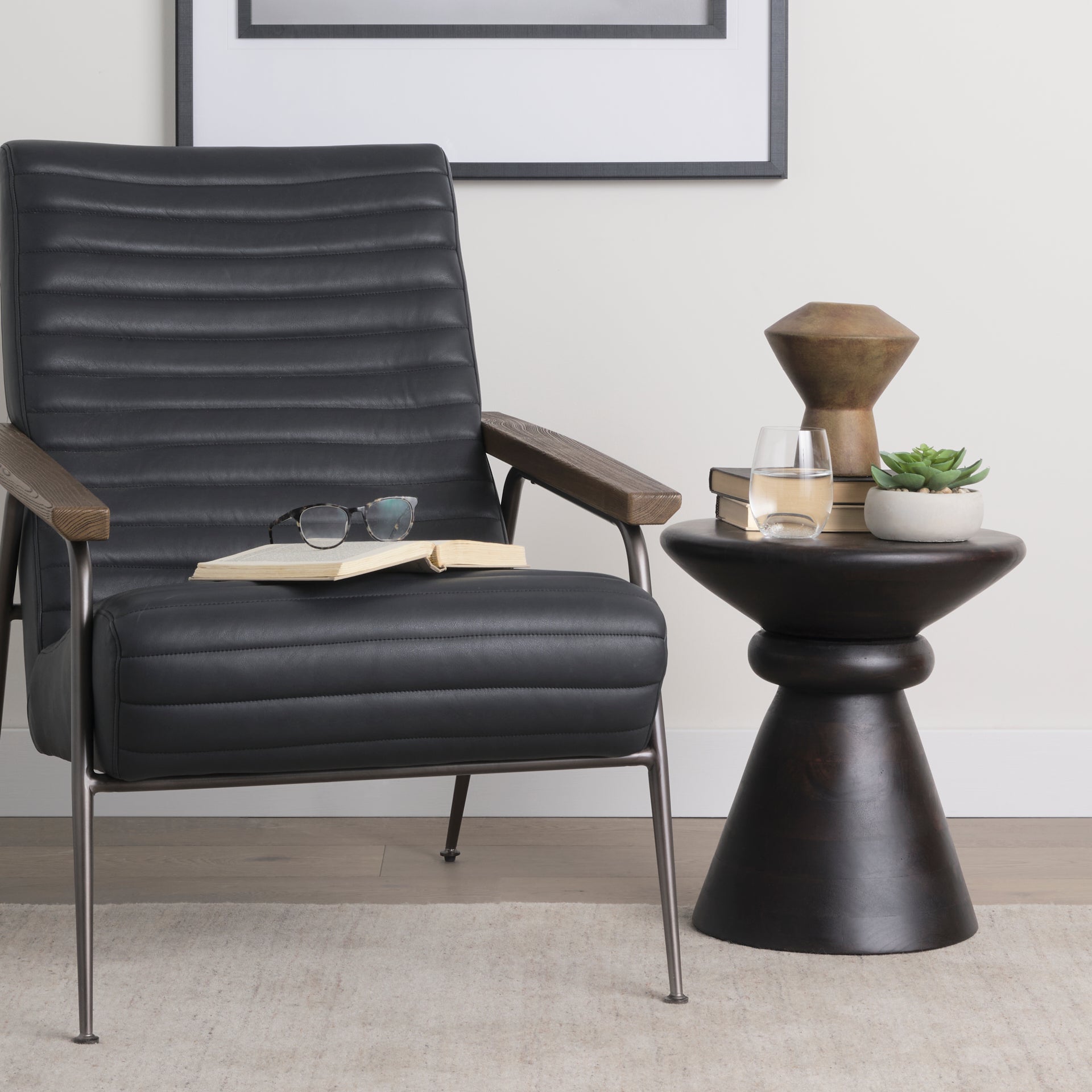 Palmera Dark Brown Wood Pedestal Accent Table Side & End Tables Mercana , Black Friday Sale Mercana Furniture Sale, Old Bones Co, Mid Century Furniture Sale, Four Hands Furniture, Black Friday Sale Palmera Dark Brown Wood Pedestal Accent Table,Gus Sale, Perigold Palmera Dark Brown Wood Pedestal Accent Table Side & End Tables Black Friday Sale , Perigold Sale Palmera Dark Brown Wood Pedestal Accent Table,Palmera Dark Brown Wood Pedestal Accent Table Lulu and Georgia, Burke Decor Sale Palmera Dark Brown Wood 