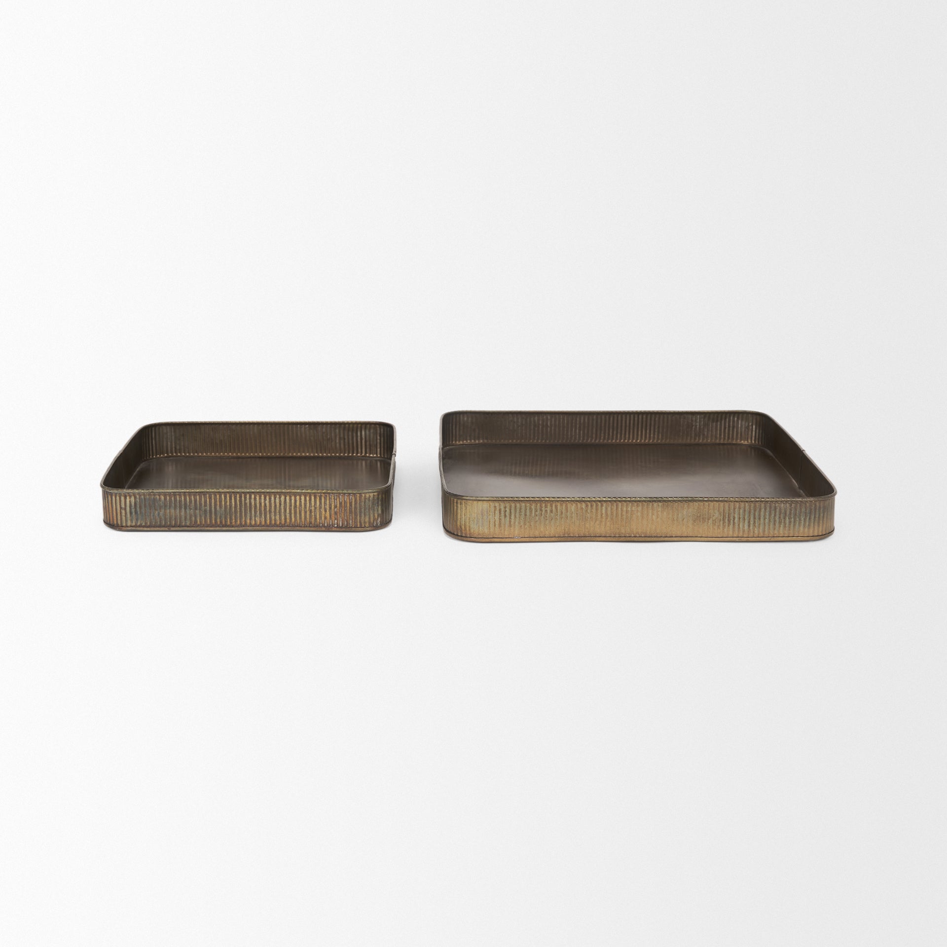 Varun Square Antiqued Brass Metal Tray - Set of 2 Trays & Containers Mercana , Black Friday Sale Mercana Furniture Sale, Old Bones Co, Mid Century Furniture Sale, Four Hands Furniture, Black Friday Sale Varun Square Antiqued Brass Metal Tray - Set of 2,Gus Sale, Perigold Varun Square Antiqued Brass Metal Tray - Set of 2 Trays & Containers Black Friday Sale , Perigold Sale Varun Square Antiqued Brass Metal Tray - Set of 2,Varun Square Antiqued Brass Metal Tray - Set of 2 Lulu and Georgia, Burke Decor Sale Va