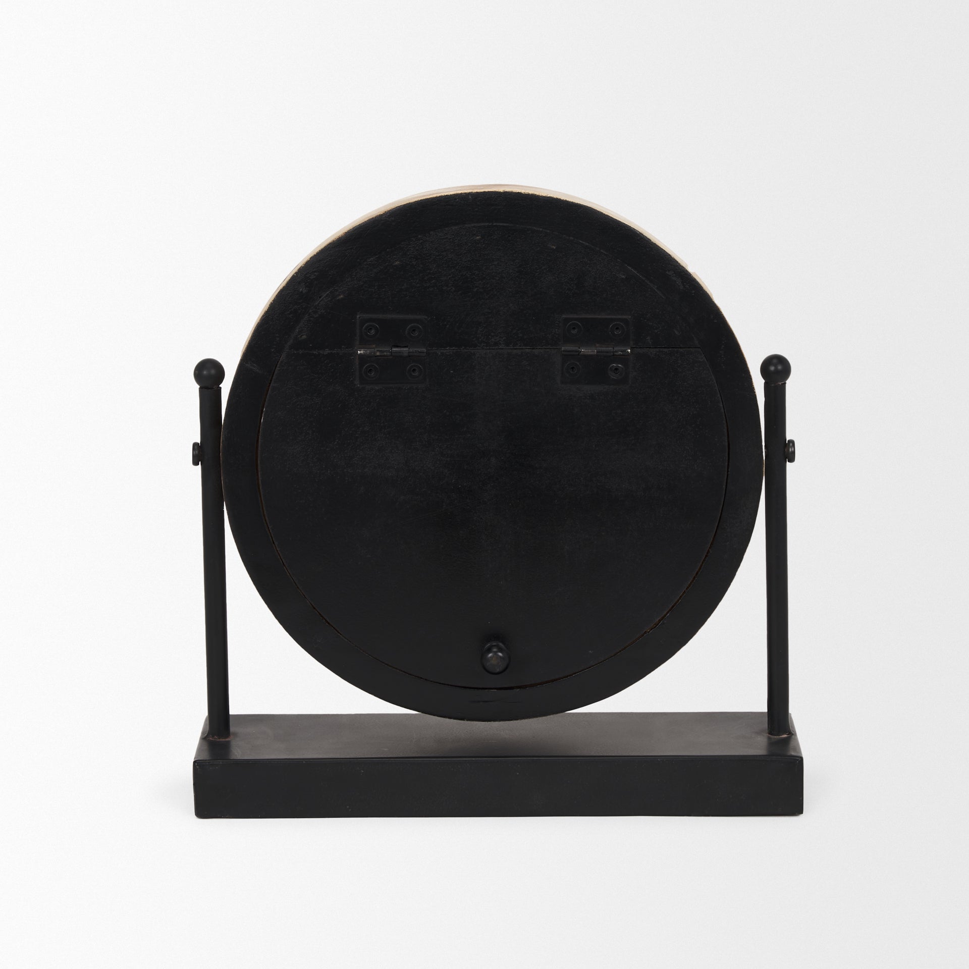 Raja Matte Black Metal with Wood Table Clock Table Clocks Mercana , Black Friday Sale Mercana Furniture Sale, Old Bones Co, Mid Century Furniture Sale, Four Hands Furniture, Black Friday Sale Raja Matte Black Metal with Wood Table Clock,Gus Sale, Perigold Raja Matte Black Metal with Wood Table Clock Table Clocks Black Friday Sale , Perigold Sale Raja Matte Black Metal with Wood Table Clock,Raja Matte Black Metal with Wood Table Clock Lulu and Georgia, Burke Decor Sale Raja Matte Black Metal with Wood Table 