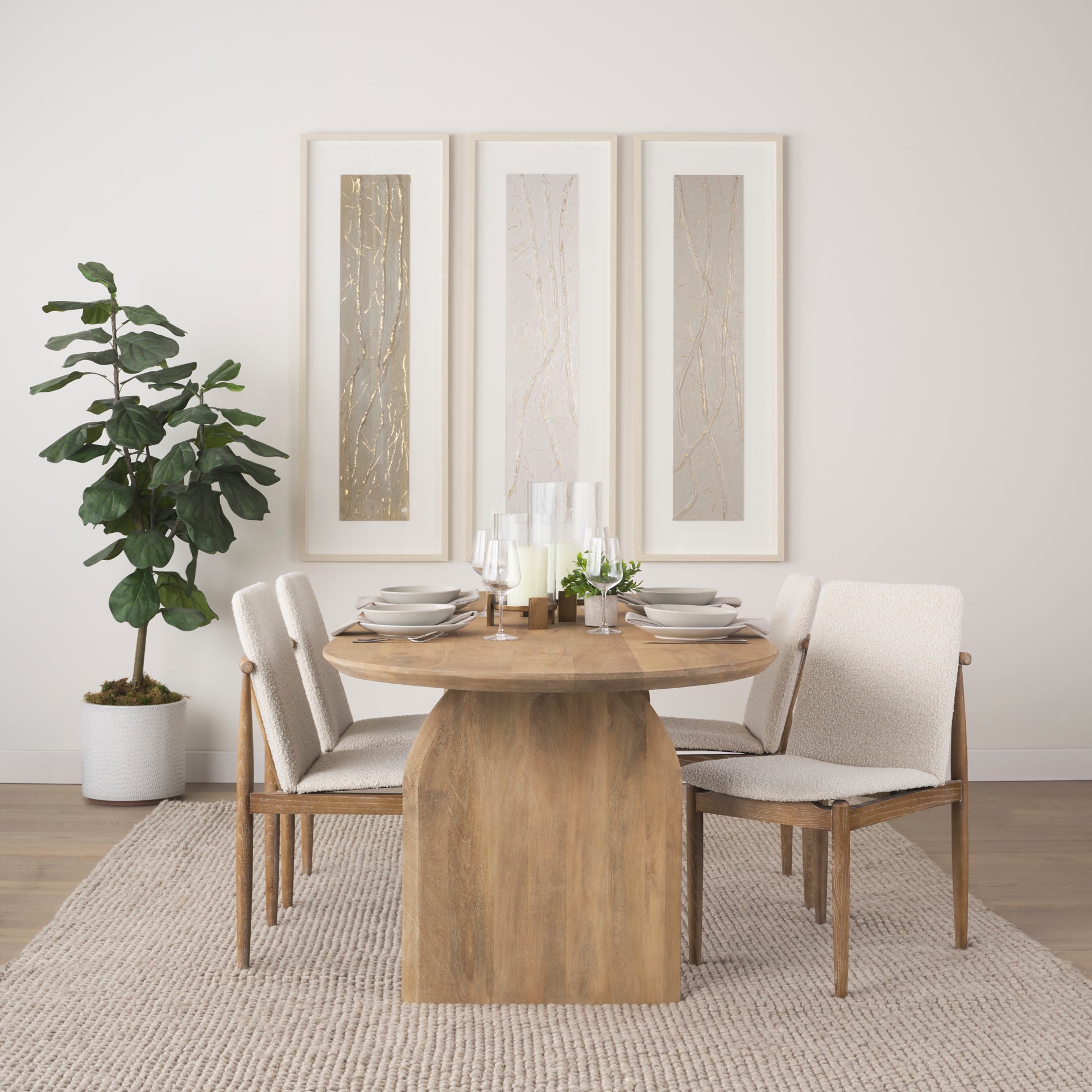 Cavett Cream Boucle Upholstered Seat with Light Brown Wood Frame Dining Chair Dining Chairs Mercana , Black Friday Sale Mercana Furniture Sale, Old Bones Co, Mid Century Furniture Sale, Four Hands Furniture, Black Friday Sale Cavett Cream Boucle Upholstered Seat with Light Brown Wood Frame Dining Chair,Gus Sale, Perigold Cavett Cream Boucle Upholstered Seat with Light Brown Wood Frame Dining Chair Dining Chairs Black Friday Sale , Perigold Sale Cavett Cream Boucle Upholstered Seat with Light Brown Wood Fram