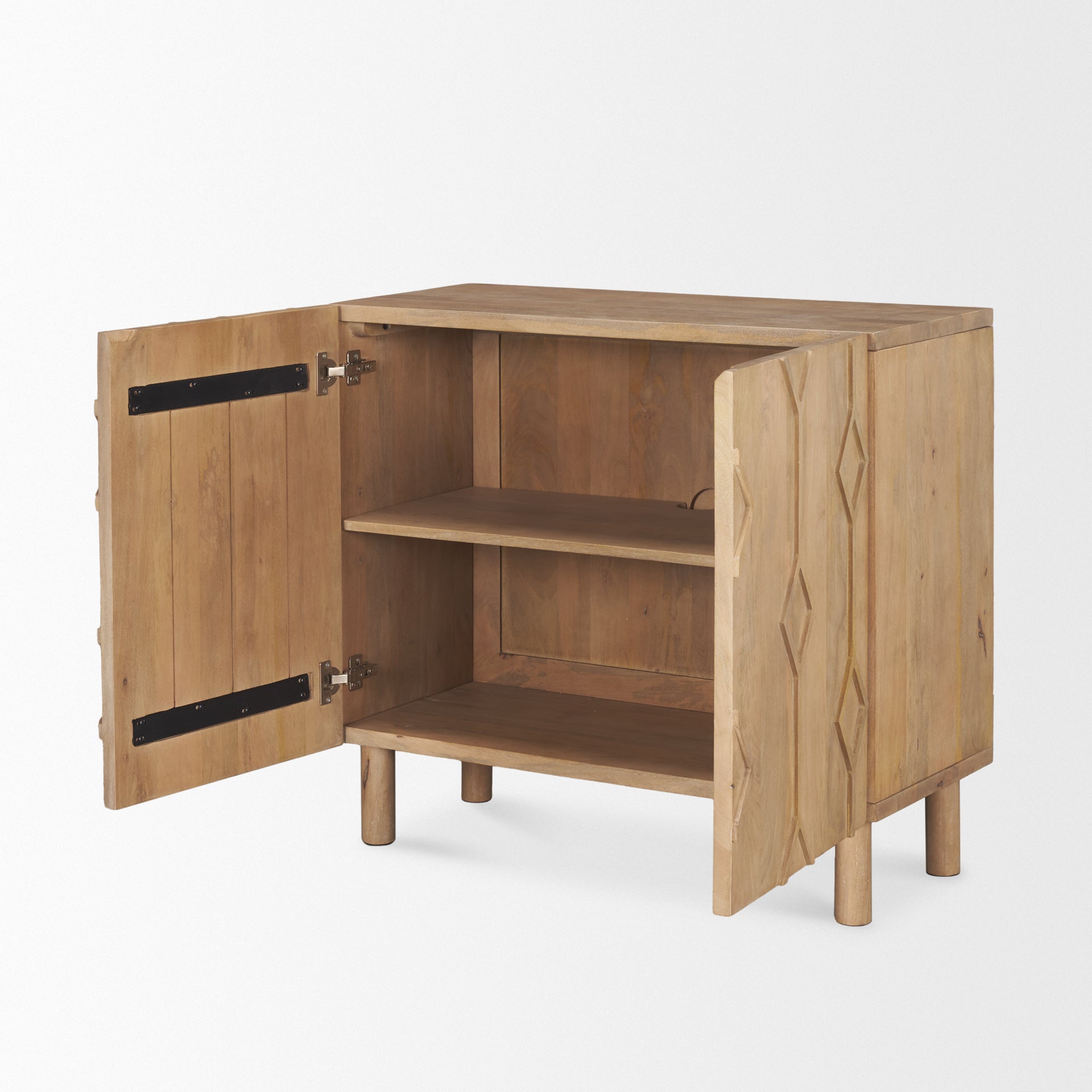 Heera Diamond Motif with Shelf Accent Cabinet Credenzas & Sideboards Mercana , Black Friday Sale Mercana Furniture Sale, Old Bones Co, Mid Century Furniture Sale, Four Hands Furniture, Black Friday Sale Heera Diamond Motif with Shelf Accent Cabinet,Gus Sale, Perigold Heera Diamond Motif with Shelf Accent Cabinet Credenzas & Sideboards Black Friday Sale , Perigold Sale Heera Diamond Motif with Shelf Accent Cabinet,Heera Diamond Motif with Shelf Accent Cabinet Lulu and Georgia, Burke Decor Sale Heera Diamond 