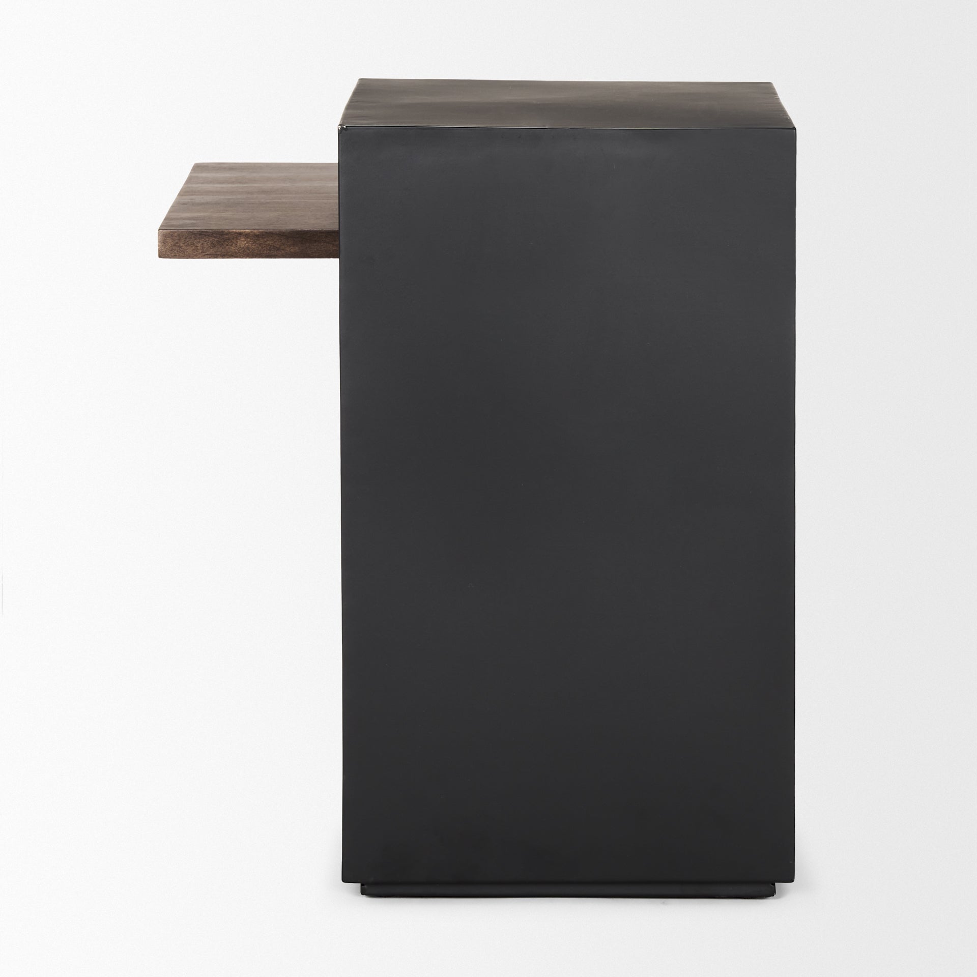 Charles Matte Black Metal with Wood Shelf Square Accent Table Side & End Tables Mercana , Black Friday Sale Mercana Furniture Sale, Old Bones Co, Mid Century Furniture Sale, Four Hands Furniture, Black Friday Sale Charles Matte Black Metal with Wood Shelf Square Accent Table,Gus Sale, Perigold Charles Matte Black Metal with Wood Shelf Square Accent Table Side & End Tables Black Friday Sale , Perigold Sale Charles Matte Black Metal with Wood Shelf Square Accent Table,Charles Matte Black Metal with Wood Shelf