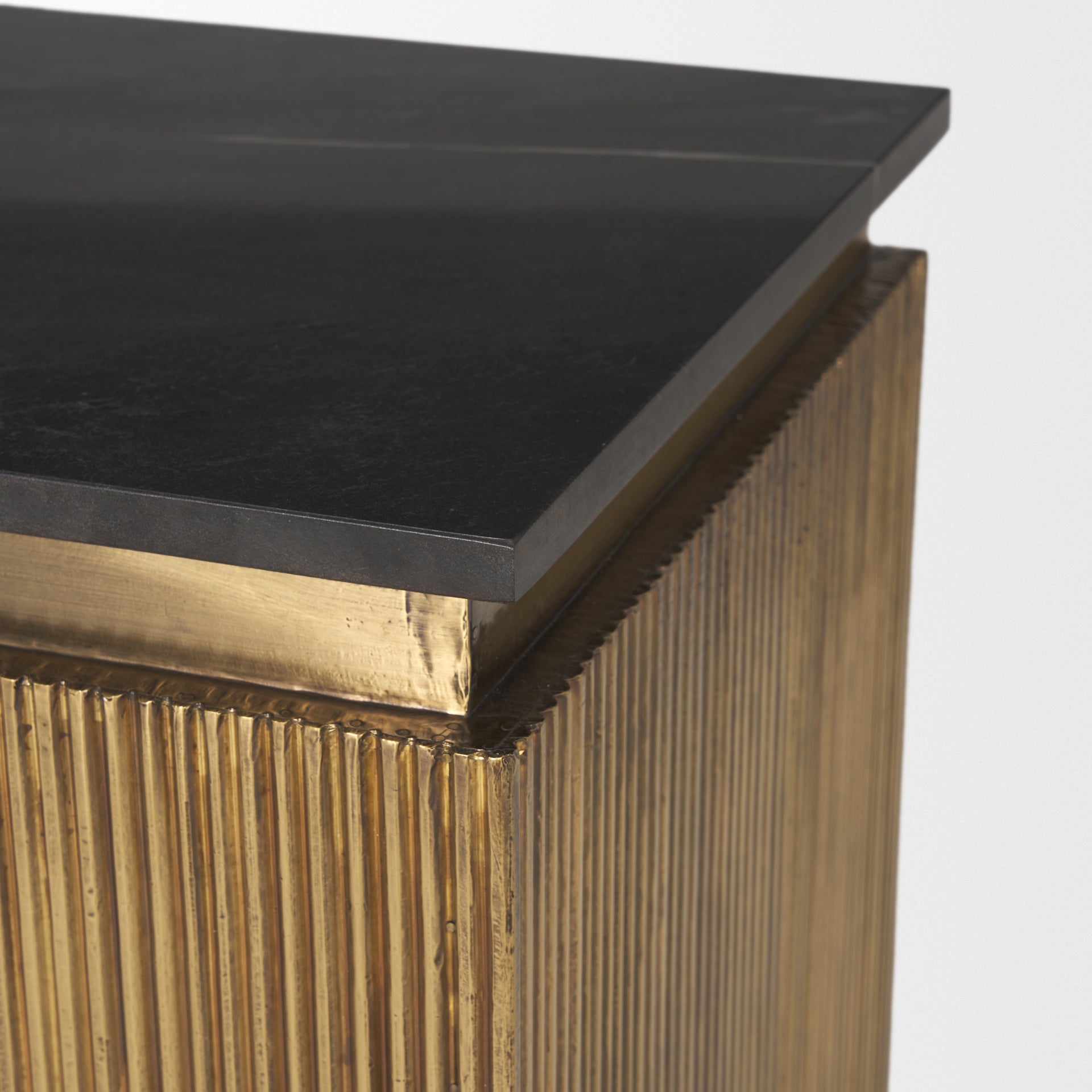 Satima Black Marble with Gold Metal Square Fluted Accent Table Side & End Tables Mercana , Black Friday Sale Mercana Furniture Sale, Old Bones Co, Mid Century Furniture Sale, Four Hands Furniture, Black Friday Sale Satima Black Marble with Gold Metal Square Fluted Accent Table,Gus Sale, Perigold Satima Black Marble with Gold Metal Square Fluted Accent Table Side & End Tables Black Friday Sale , Perigold Sale Satima Black Marble with Gold Metal Square Fluted Accent Table,Satima Black Marble with Gold Metal S