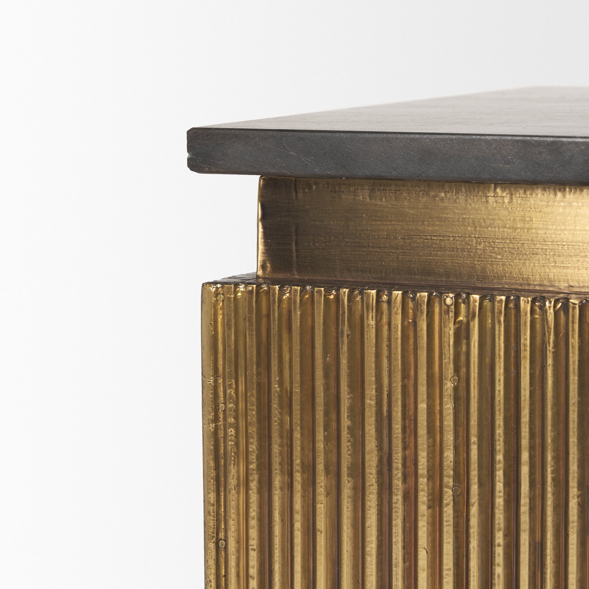 Satima Black Marble with Gold Metal Square Fluted Accent Table Side & End Tables Mercana , Black Friday Sale Mercana Furniture Sale, Old Bones Co, Mid Century Furniture Sale, Four Hands Furniture, Black Friday Sale Satima Black Marble with Gold Metal Square Fluted Accent Table,Gus Sale, Perigold Satima Black Marble with Gold Metal Square Fluted Accent Table Side & End Tables Black Friday Sale , Perigold Sale Satima Black Marble with Gold Metal Square Fluted Accent Table,Satima Black Marble with Gold Metal S