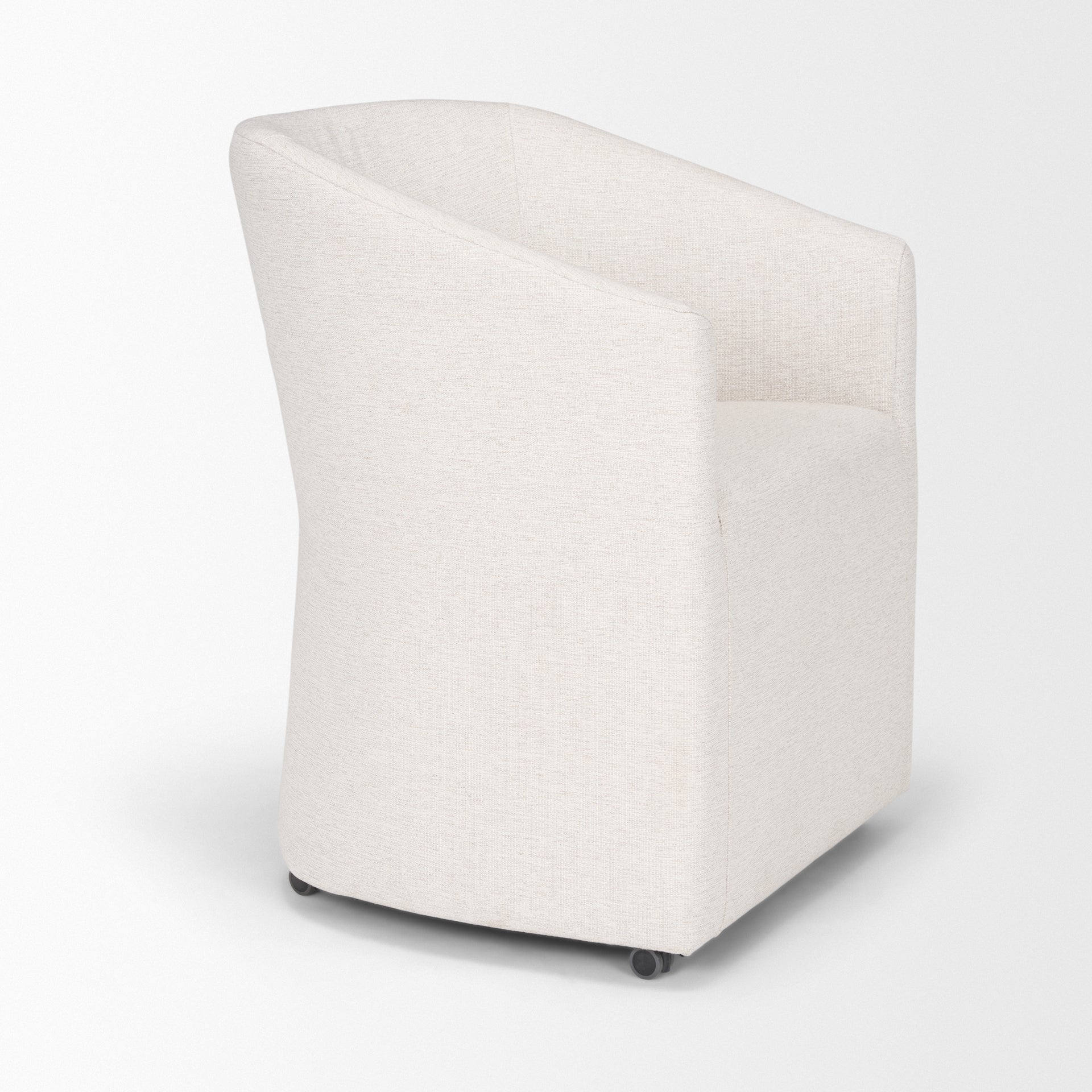 Sondra Performance Fabric Upholstered Club Dining Chair