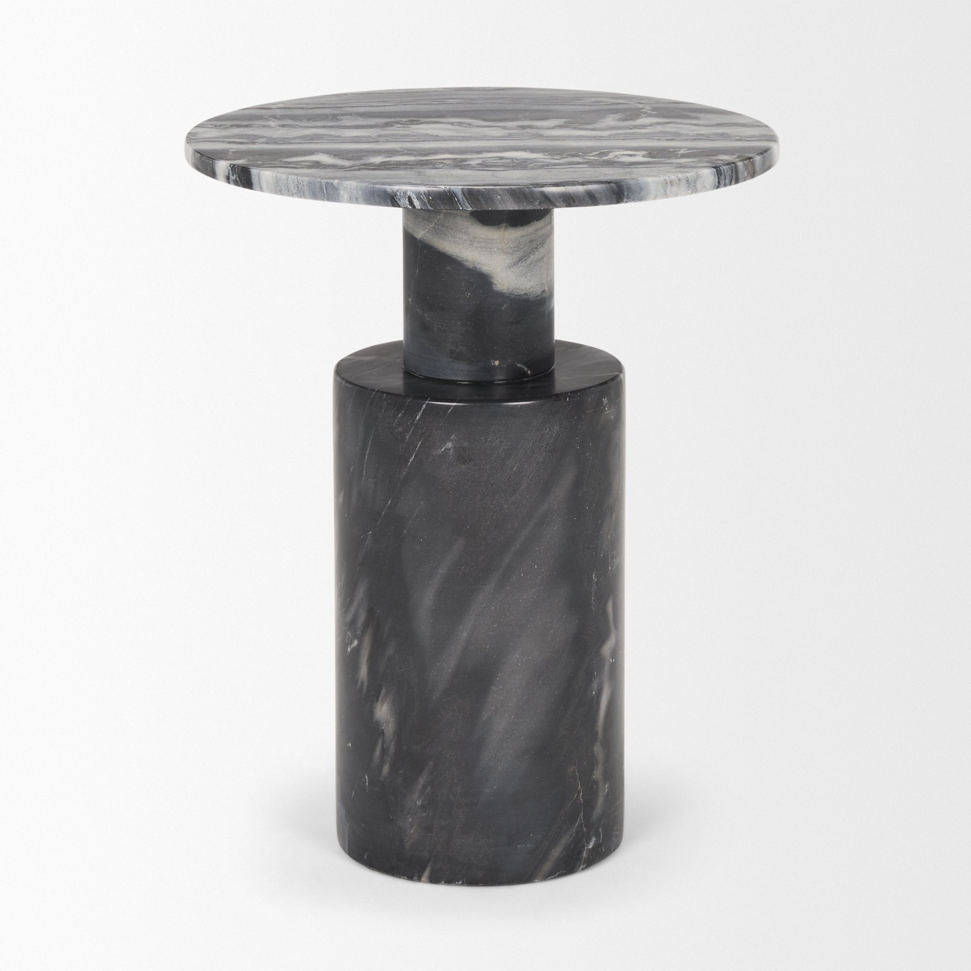 Taite Solid Dark Gray Marble Pedestal Accent Table Side & End Tables Mercana , Black Friday Sale Mercana Furniture Sale, Old Bones Co, Mid Century Furniture Sale, Four Hands Furniture, Black Friday Sale Taite Solid Dark Gray Marble Pedestal Accent Table,Gus Sale, Perigold Taite Solid Dark Gray Marble Pedestal Accent Table Side & End Tables Black Friday Sale , Perigold Sale Taite Solid Dark Gray Marble Pedestal Accent Table,Taite Solid Dark Gray Marble Pedestal Accent Table Lulu and Georgia, Burke Decor Sale