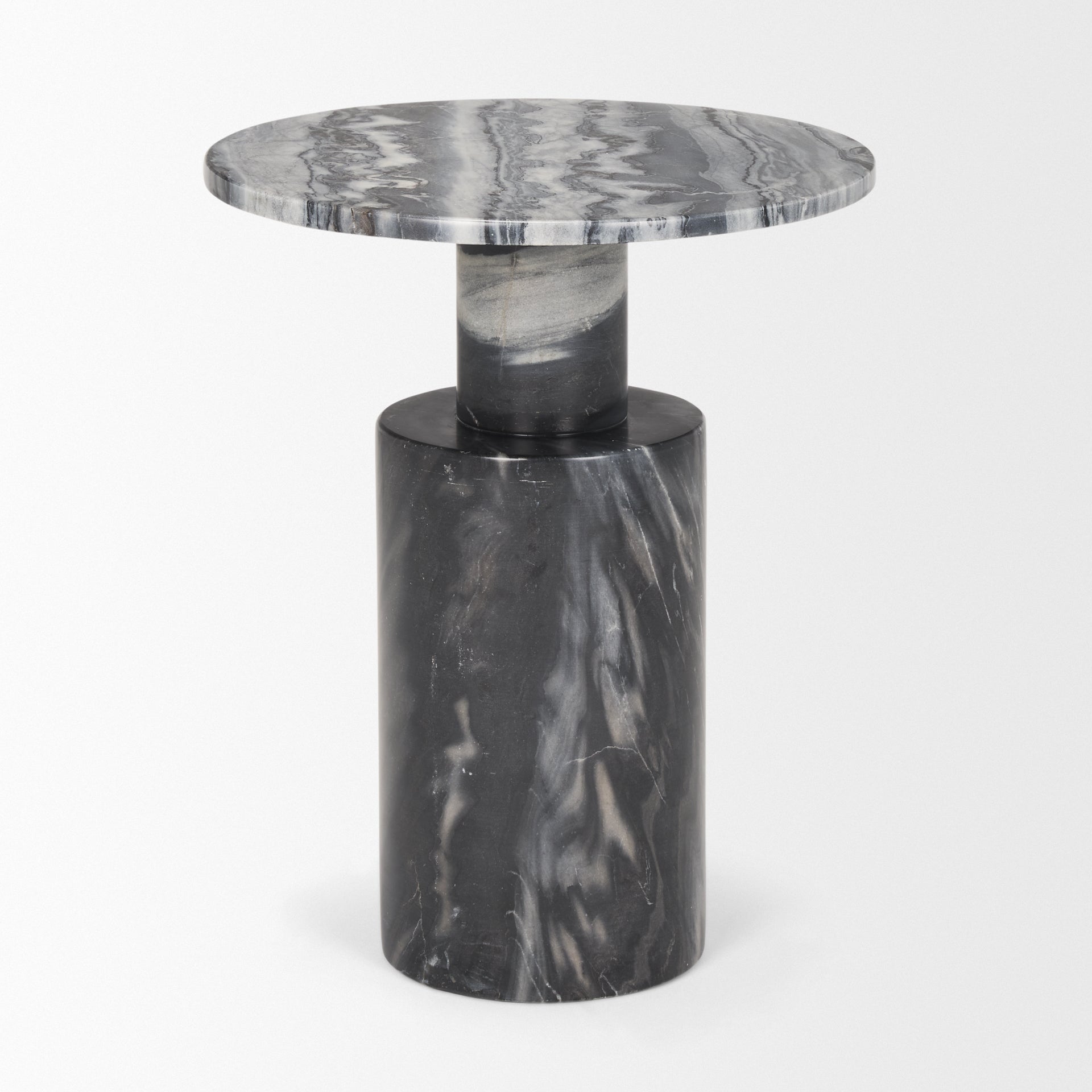Taite Solid Dark Gray Marble Pedestal Accent Table Side & End Tables Mercana , Black Friday Sale Mercana Furniture Sale, Old Bones Co, Mid Century Furniture Sale, Four Hands Furniture, Black Friday Sale Taite Solid Dark Gray Marble Pedestal Accent Table,Gus Sale, Perigold Taite Solid Dark Gray Marble Pedestal Accent Table Side & End Tables Black Friday Sale , Perigold Sale Taite Solid Dark Gray Marble Pedestal Accent Table,Taite Solid Dark Gray Marble Pedestal Accent Table Lulu and Georgia, Burke Decor Sale