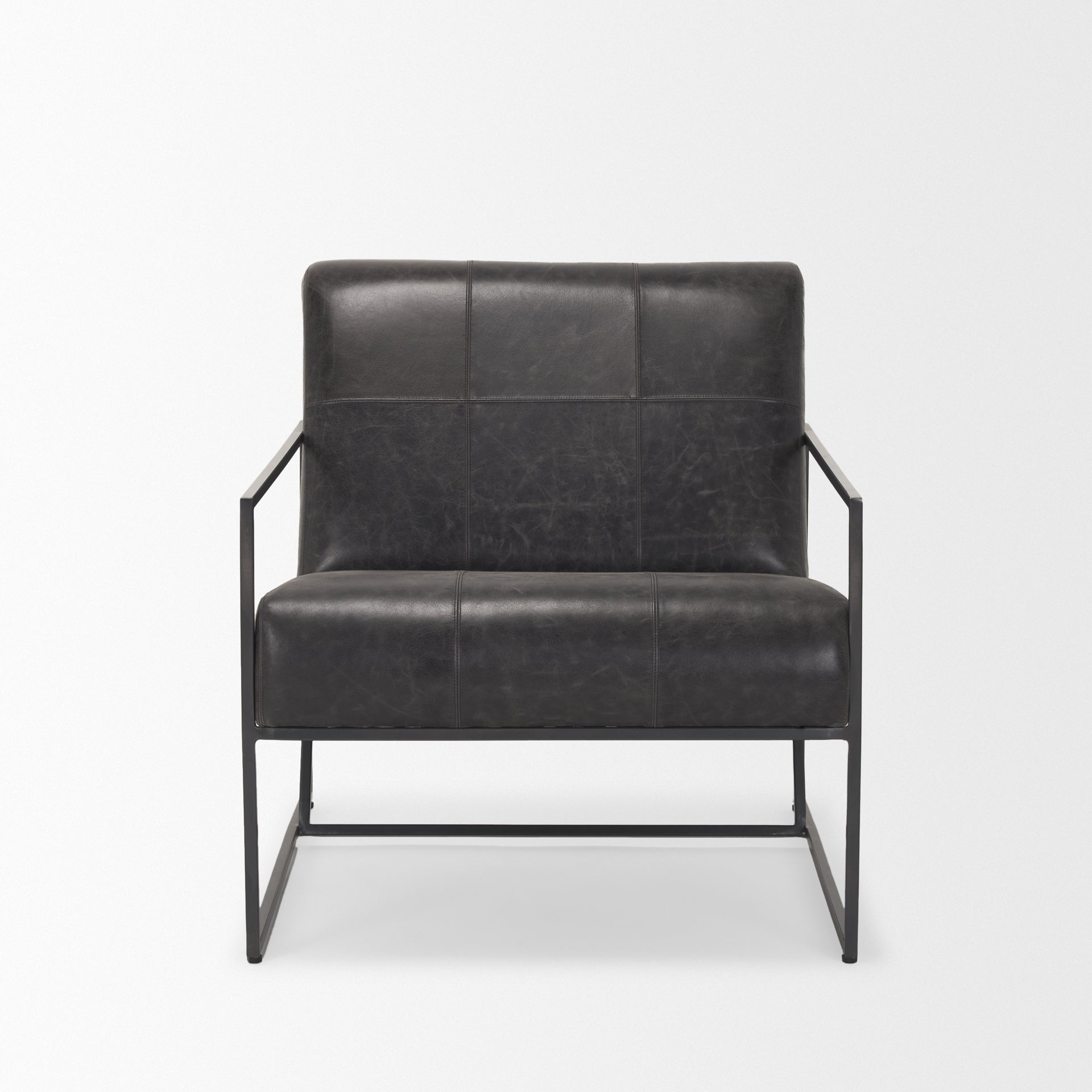 Stratton Gunmetal with Genuine Leather Upholstered Accent Chair Accent Chairs Mercana , Black Friday Sale Mercana Furniture Sale, Old Bones Co, Mid Century Furniture Sale, Four Hands Furniture, Black Friday Sale Stratton Gunmetal with Genuine Leather Upholstered Accent Chair,Gus Sale, Perigold Stratton Gunmetal with Genuine Leather Upholstered Accent Chair Accent Chairs Black Friday Sale , Perigold Sale Stratton Gunmetal with Genuine Leather Upholstered Accent Chair,Stratton Gunmetal with Genuine Leather Up