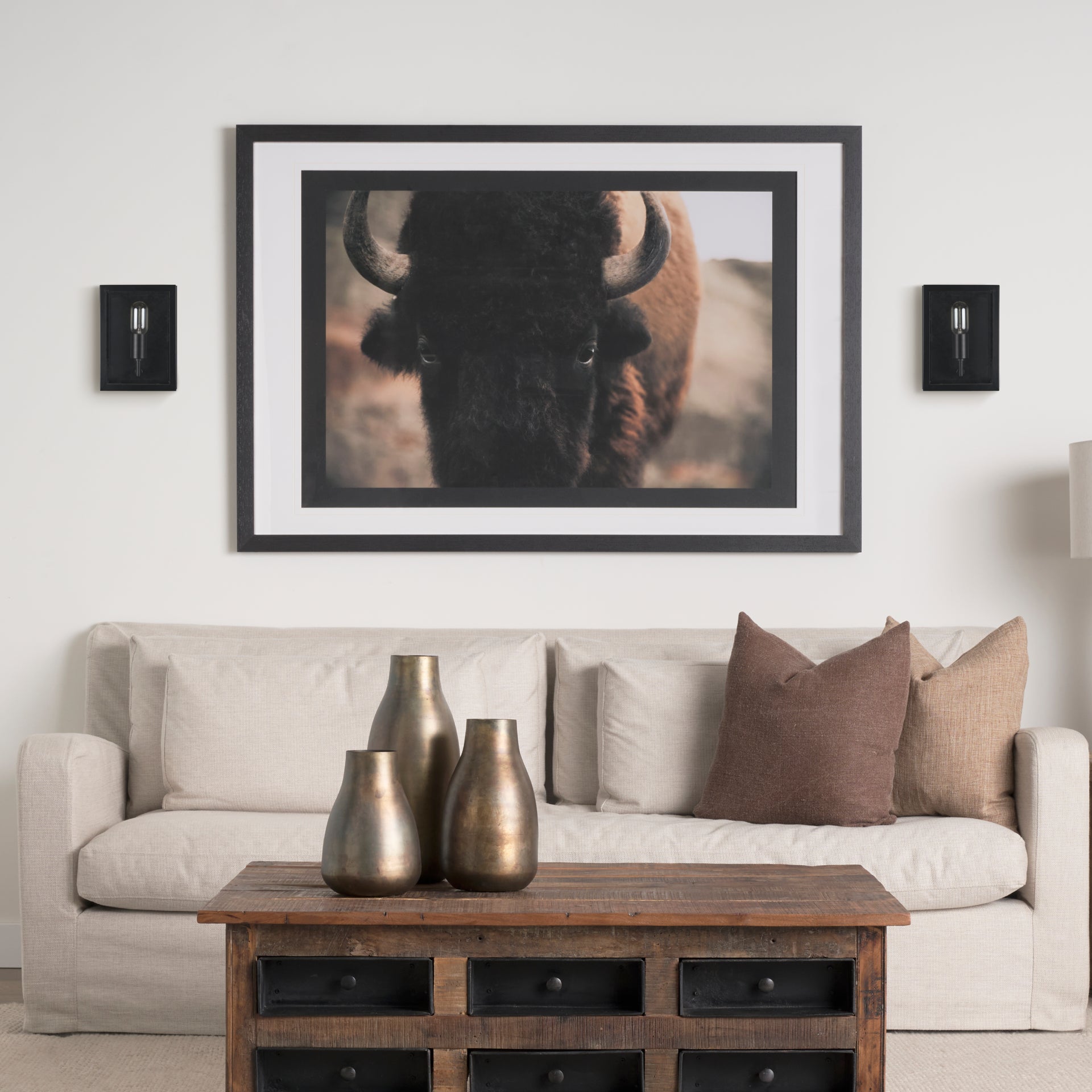 Cairn Metal with Glass 1-Light Wall Sconce