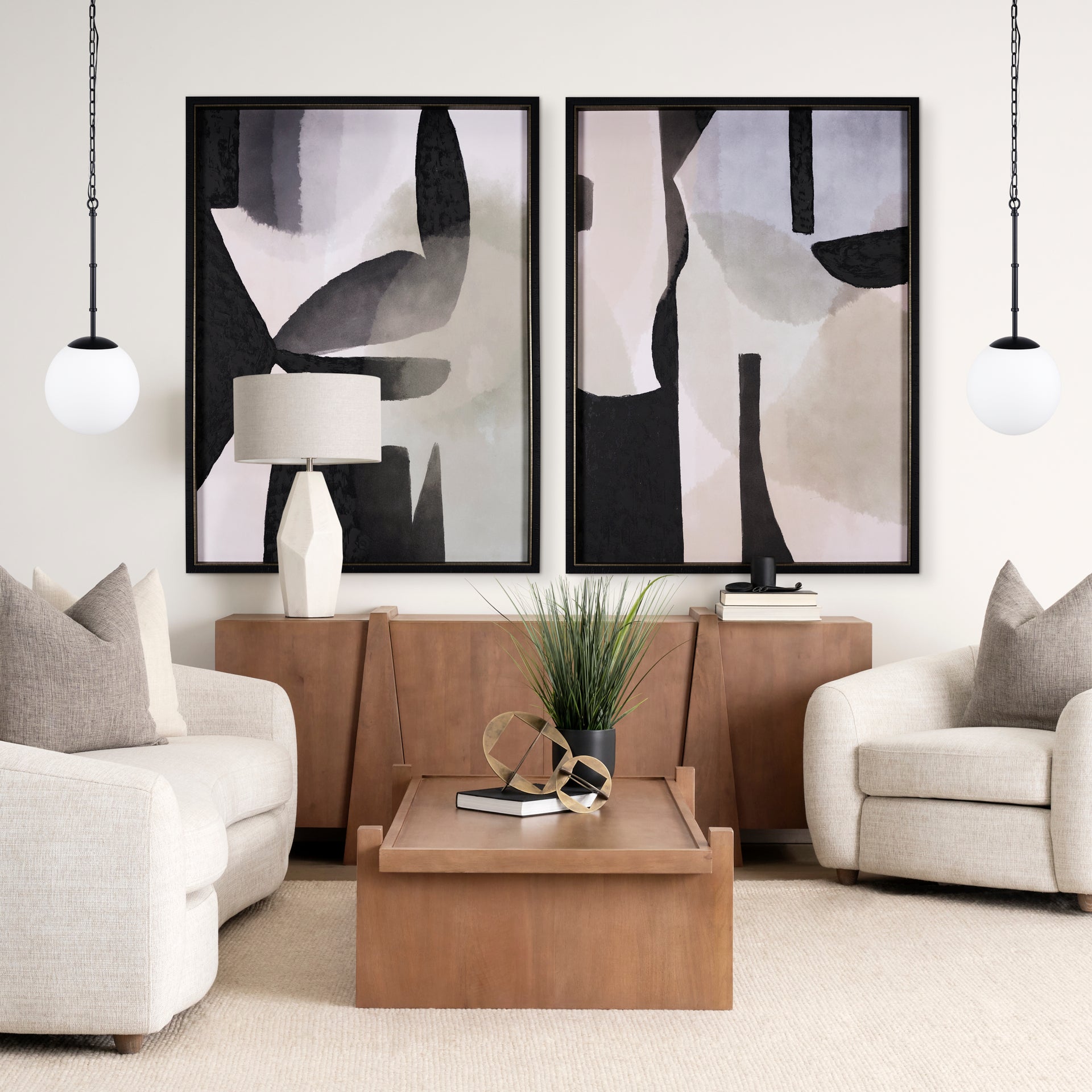 Edie Metal with Frosted Glass Globe 1-Light Pendant