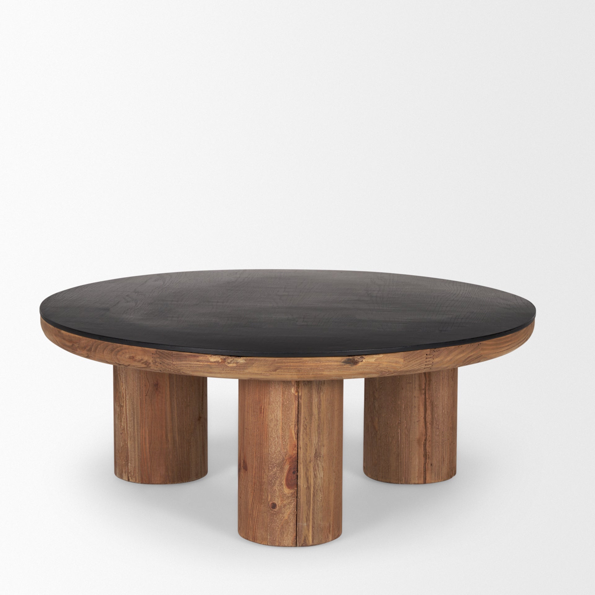 Tucson Natural Wood with Round Black Oak Top Coffee Table Coffee Tables Mercana , Black Friday Sale Mercana Furniture Sale, Old Bones Co, Mid Century Furniture Sale, Four Hands Furniture, Black Friday Sale Tucson Natural Wood with Round Black Oak Top Coffee Table,Gus Sale, Perigold Tucson Natural Wood with Round Black Oak Top Coffee Table Coffee Tables Black Friday Sale , Perigold Sale Tucson Natural Wood with Round Black Oak Top Coffee Table,Tucson Natural Wood with Round Black Oak Top Coffee Table Lulu an