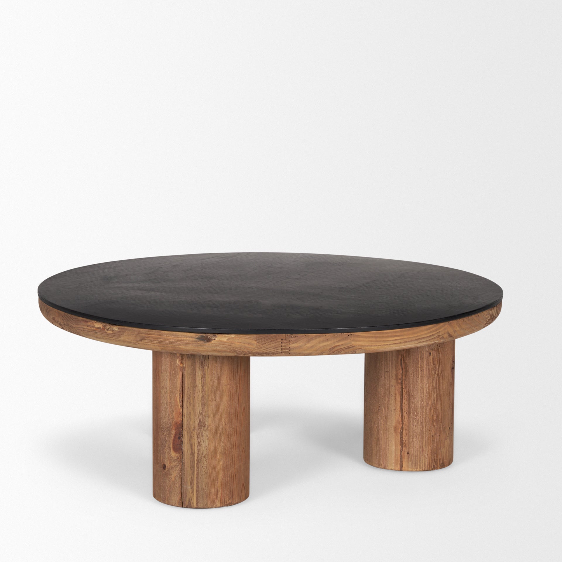 Tucson Natural Wood with Round Black Oak Top Coffee Table Coffee Tables Mercana , Black Friday Sale Mercana Furniture Sale, Old Bones Co, Mid Century Furniture Sale, Four Hands Furniture, Black Friday Sale Tucson Natural Wood with Round Black Oak Top Coffee Table,Gus Sale, Perigold Tucson Natural Wood with Round Black Oak Top Coffee Table Coffee Tables Black Friday Sale , Perigold Sale Tucson Natural Wood with Round Black Oak Top Coffee Table,Tucson Natural Wood with Round Black Oak Top Coffee Table Lulu an