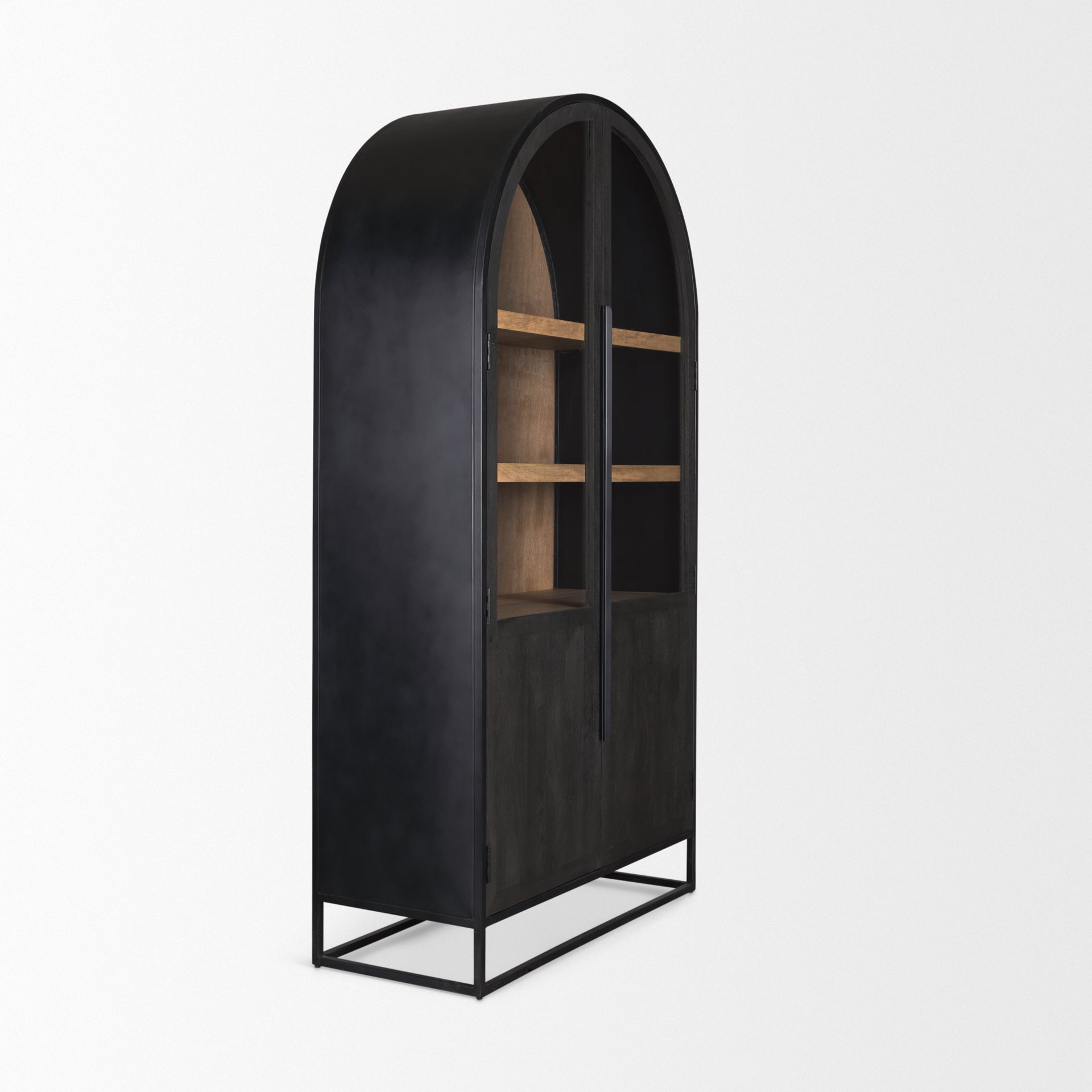 Sloan Wood with Black Metal Frame Arched Cabinet Tall Cabinets Mercana , Black Friday Sale Mercana Furniture Sale, Old Bones Co, Mid Century Furniture Sale, Four Hands Furniture, Black Friday Sale Sloan Wood with Black Metal Frame Arched Cabinet,Gus Sale, Perigold Sloan Wood with Black Metal Frame Arched Cabinet Tall Cabinets Black Friday Sale , Perigold Sale Sloan Wood with Black Metal Frame Arched Cabinet,Sloan Wood with Black Metal Frame Arched Cabinet Lulu and Georgia, Burke Decor Sale Sloan Wood with B