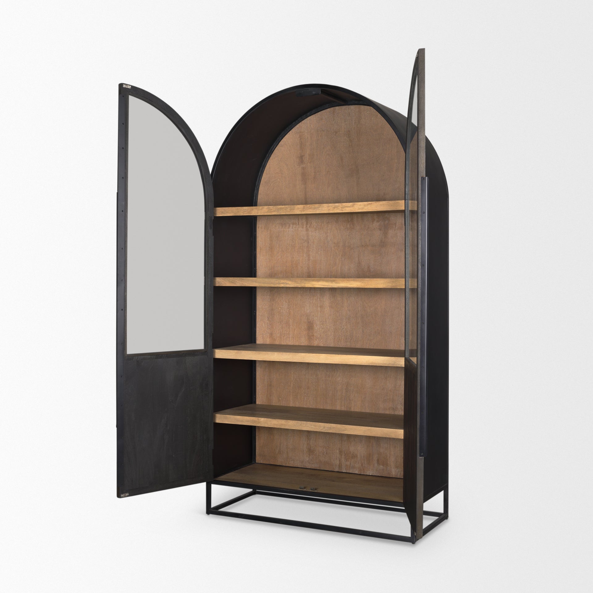 Sloan Wood with Black Metal Frame Arched Cabinet Tall Cabinets Mercana , Black Friday Sale Mercana Furniture Sale, Old Bones Co, Mid Century Furniture Sale, Four Hands Furniture, Black Friday Sale Sloan Wood with Black Metal Frame Arched Cabinet,Gus Sale, Perigold Sloan Wood with Black Metal Frame Arched Cabinet Tall Cabinets Black Friday Sale , Perigold Sale Sloan Wood with Black Metal Frame Arched Cabinet,Sloan Wood with Black Metal Frame Arched Cabinet Lulu and Georgia, Burke Decor Sale Sloan Wood with B