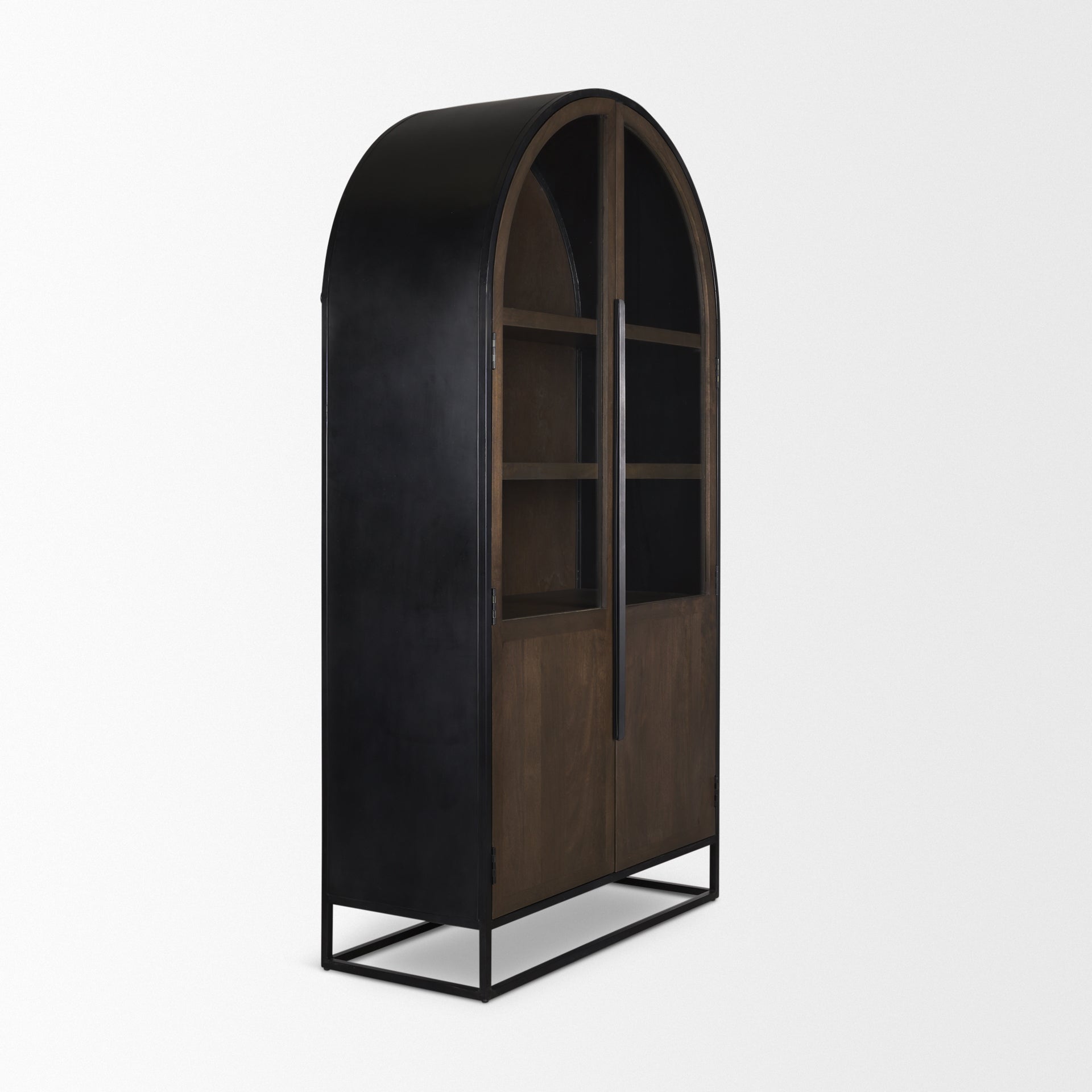 Sloan Wood with Black Metal Frame Arched Cabinet Tall Cabinets Mercana , Black Friday Sale Mercana Furniture Sale, Old Bones Co, Mid Century Furniture Sale, Four Hands Furniture, Black Friday Sale Sloan Wood with Black Metal Frame Arched Cabinet,Gus Sale, Perigold Sloan Wood with Black Metal Frame Arched Cabinet Tall Cabinets Black Friday Sale , Perigold Sale Sloan Wood with Black Metal Frame Arched Cabinet,Sloan Wood with Black Metal Frame Arched Cabinet Lulu and Georgia, Burke Decor Sale Sloan Wood with B