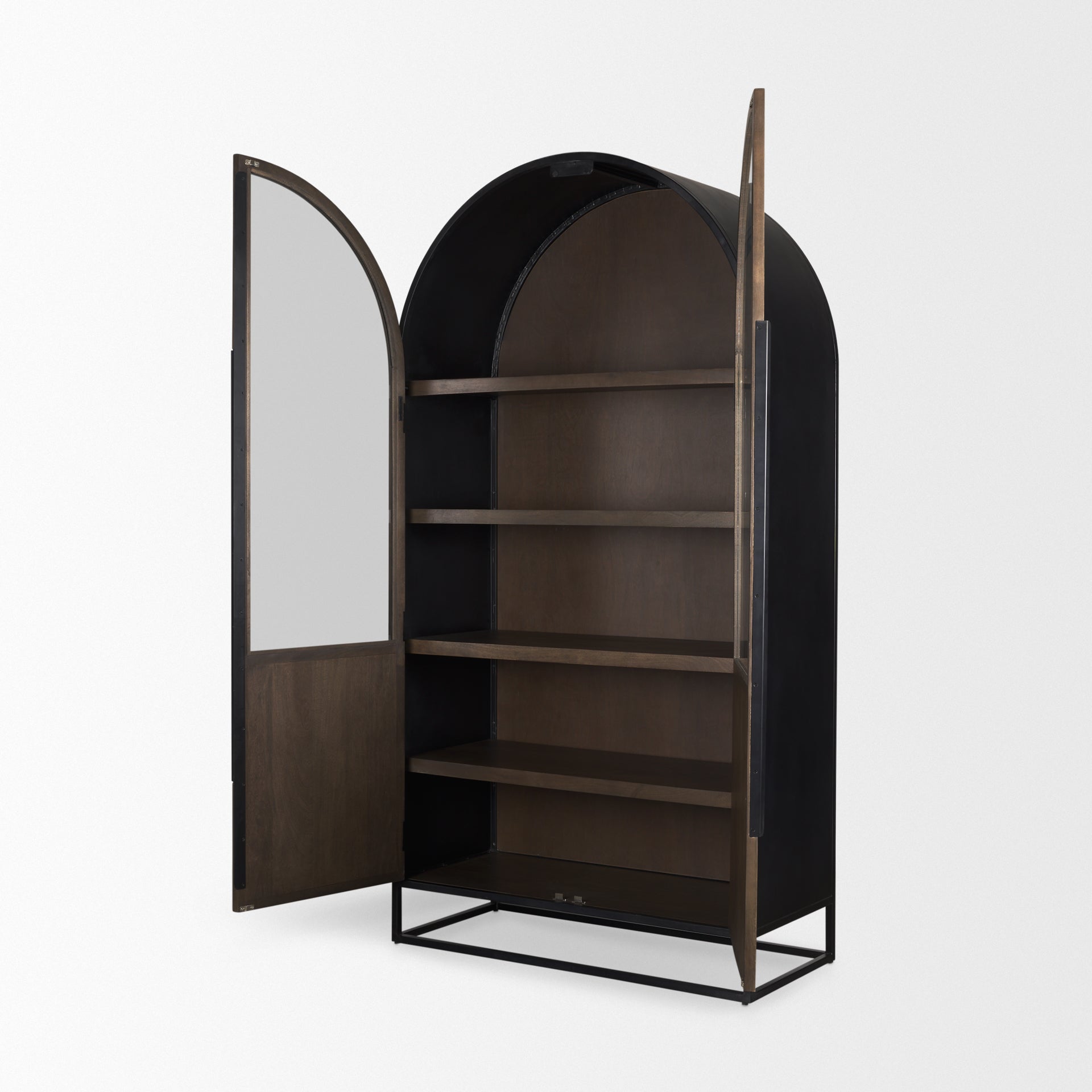 Sloan Wood with Black Metal Frame Arched Cabinet Tall Cabinets Mercana , Black Friday Sale Mercana Furniture Sale, Old Bones Co, Mid Century Furniture Sale, Four Hands Furniture, Black Friday Sale Sloan Wood with Black Metal Frame Arched Cabinet,Gus Sale, Perigold Sloan Wood with Black Metal Frame Arched Cabinet Tall Cabinets Black Friday Sale , Perigold Sale Sloan Wood with Black Metal Frame Arched Cabinet,Sloan Wood with Black Metal Frame Arched Cabinet Lulu and Georgia, Burke Decor Sale Sloan Wood with B