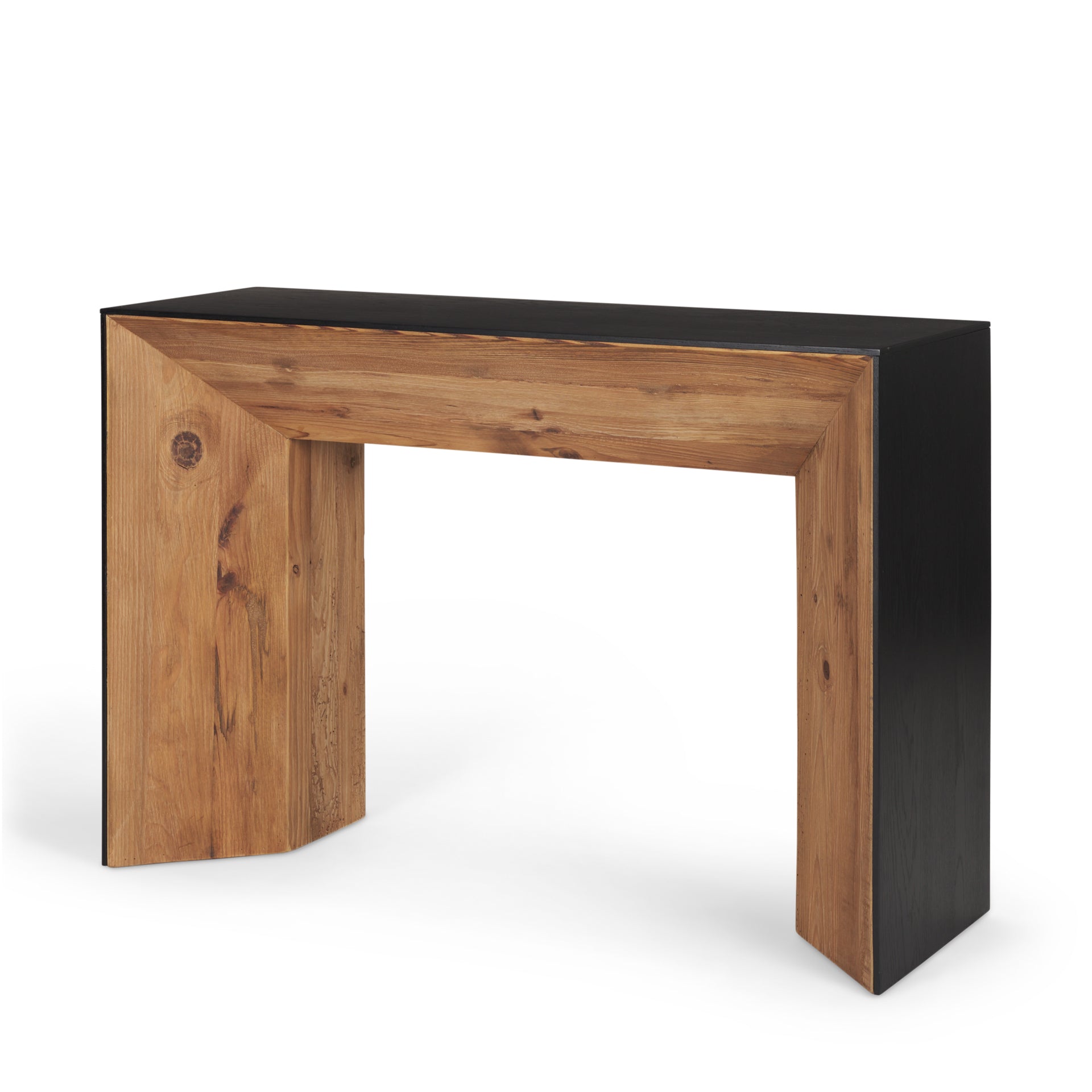 Tabor Natural Wood with Black Oak Waterfall Console Table Console Tables Mercana , Black Friday Sale Mercana Furniture Sale, Old Bones Co, Mid Century Furniture Sale, Four Hands Furniture, Black Friday Sale Tabor Natural Wood with Black Oak Waterfall Console Table,Gus Sale, Perigold Tabor Natural Wood with Black Oak Waterfall Console Table Console Tables Black Friday Sale , Perigold Sale Tabor Natural Wood with Black Oak Waterfall Console Table,Tabor Natural Wood with Black Oak Waterfall Console Table Lulu 