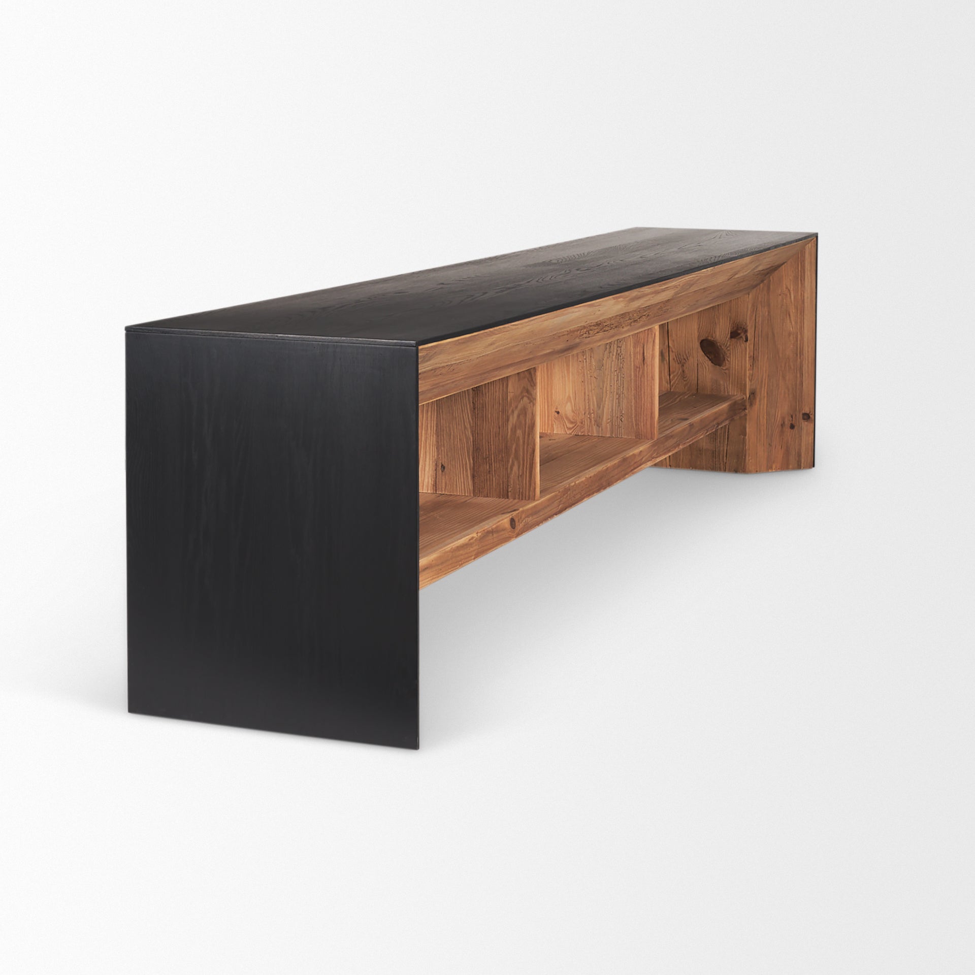 Tabor Natural Wood with Black Oak Waterwall Media Console Media Consoles Mercana , Black Friday Sale Mercana Furniture Sale, Old Bones Co, Mid Century Furniture Sale, Four Hands Furniture, Black Friday Sale Tabor Natural Wood with Black Oak Waterwall Media Console,Gus Sale, Perigold Tabor Natural Wood with Black Oak Waterwall Media Console Media Consoles Black Friday Sale , Perigold Sale Tabor Natural Wood with Black Oak Waterwall Media Console,Tabor Natural Wood with Black Oak Waterwall Media Console Lulu 