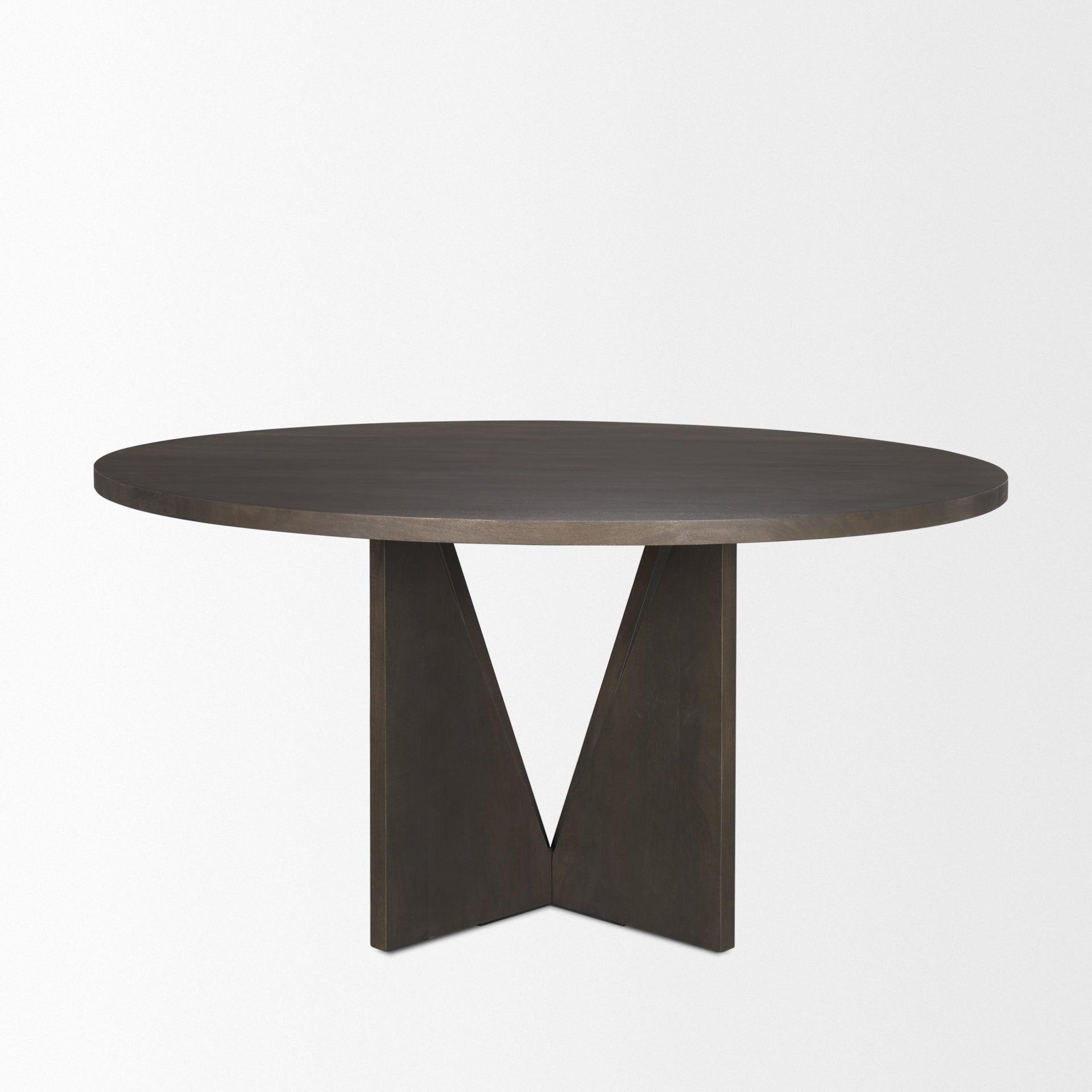 Tarro Round Textured Espresso Wood with Geometrical Base Dining Table Dining Tables Mercana , Black Friday Sale Mercana Furniture Sale, Old Bones Co, Mid Century Furniture Sale, Four Hands Furniture, Black Friday Sale Tarro Round Textured Espresso Wood with Geometrical Base Dining Table,Gus Sale, Perigold Tarro Round Textured Espresso Wood with Geometrical Base Dining Table Dining Tables Black Friday Sale , Perigold Sale Tarro Round Textured Espresso Wood with Geometrical Base Dining Table,Tarro Round Textu