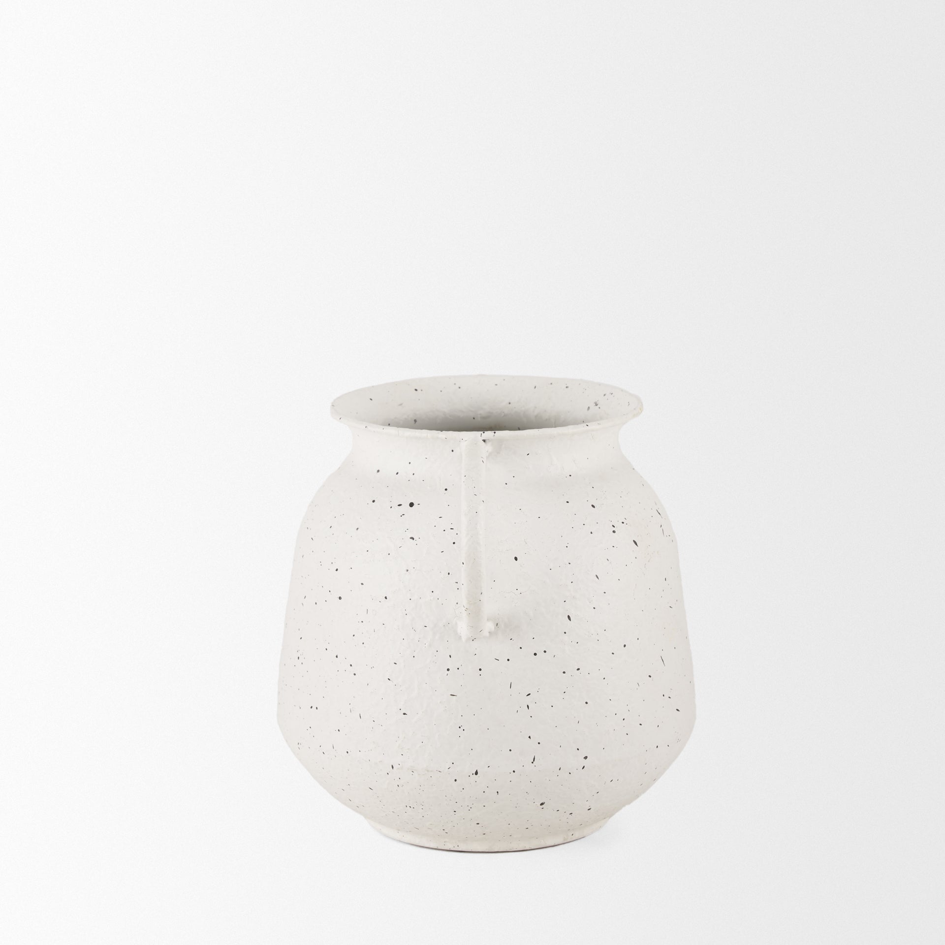 Treva White with Black Speckles Metal Vase Vases Mercana , Black Friday Sale Mercana Furniture Sale, Old Bones Co, Mid Century Furniture Sale, Four Hands Furniture, Black Friday Sale Treva White with Black Speckles Metal Vase,Gus Sale, Perigold Treva White with Black Speckles Metal Vase Vases Black Friday Sale , Perigold Sale Treva White with Black Speckles Metal Vase,Treva White with Black Speckles Metal Vase Lulu and Georgia, Burke Decor Sale Treva White with Black Speckles Metal Vase, www.oldbonesco.com