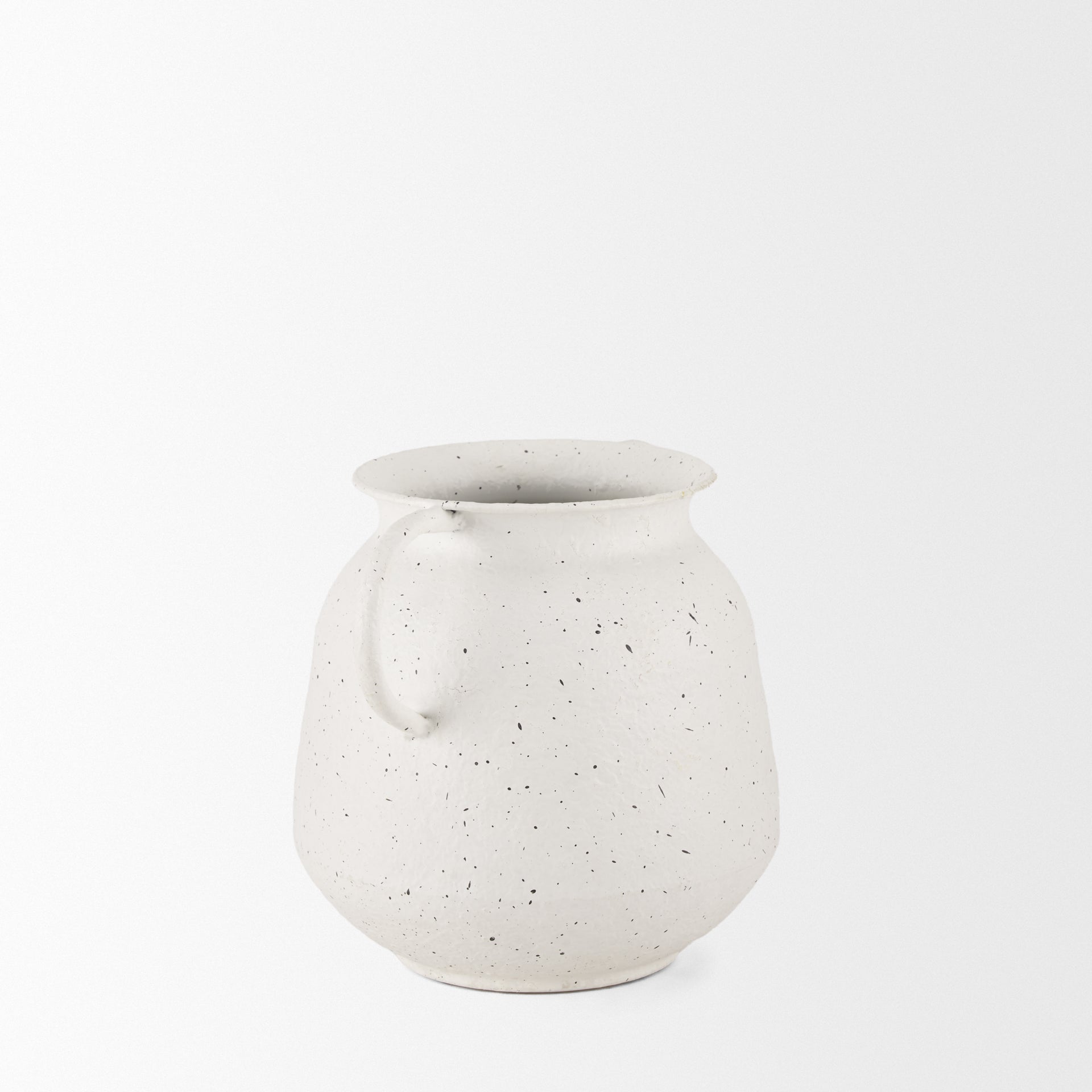 Treva White with Black Speckles Metal Vase Vases Mercana , Black Friday Sale Mercana Furniture Sale, Old Bones Co, Mid Century Furniture Sale, Four Hands Furniture, Black Friday Sale Treva White with Black Speckles Metal Vase,Gus Sale, Perigold Treva White with Black Speckles Metal Vase Vases Black Friday Sale , Perigold Sale Treva White with Black Speckles Metal Vase,Treva White with Black Speckles Metal Vase Lulu and Georgia, Burke Decor Sale Treva White with Black Speckles Metal Vase, www.oldbonesco.com