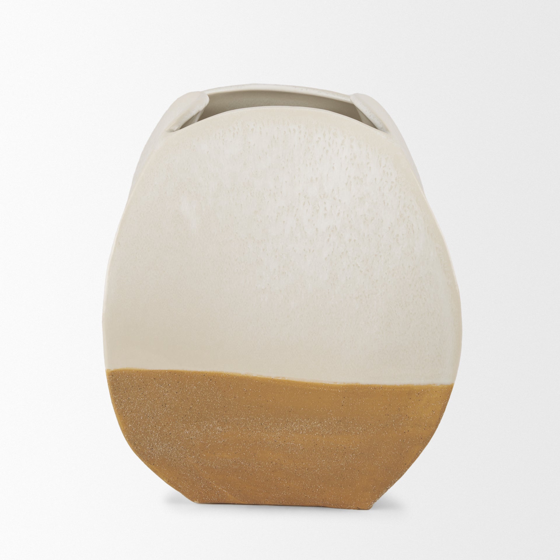 Vania Short Off White with Tan Textured Ceramic Vase Vases Mercana , Black Friday Sale Mercana Furniture Sale, Old Bones Co, Mid Century Furniture Sale, Four Hands Furniture, Black Friday Sale Vania Short Off White with Tan Textured Ceramic Vase,Gus Sale, Perigold Vania Short Off White with Tan Textured Ceramic Vase Vases Black Friday Sale , Perigold Sale Vania Short Off White with Tan Textured Ceramic Vase,Vania Short Off White with Tan Textured Ceramic Vase Lulu and Georgia, Burke Decor Sale Vania Short O