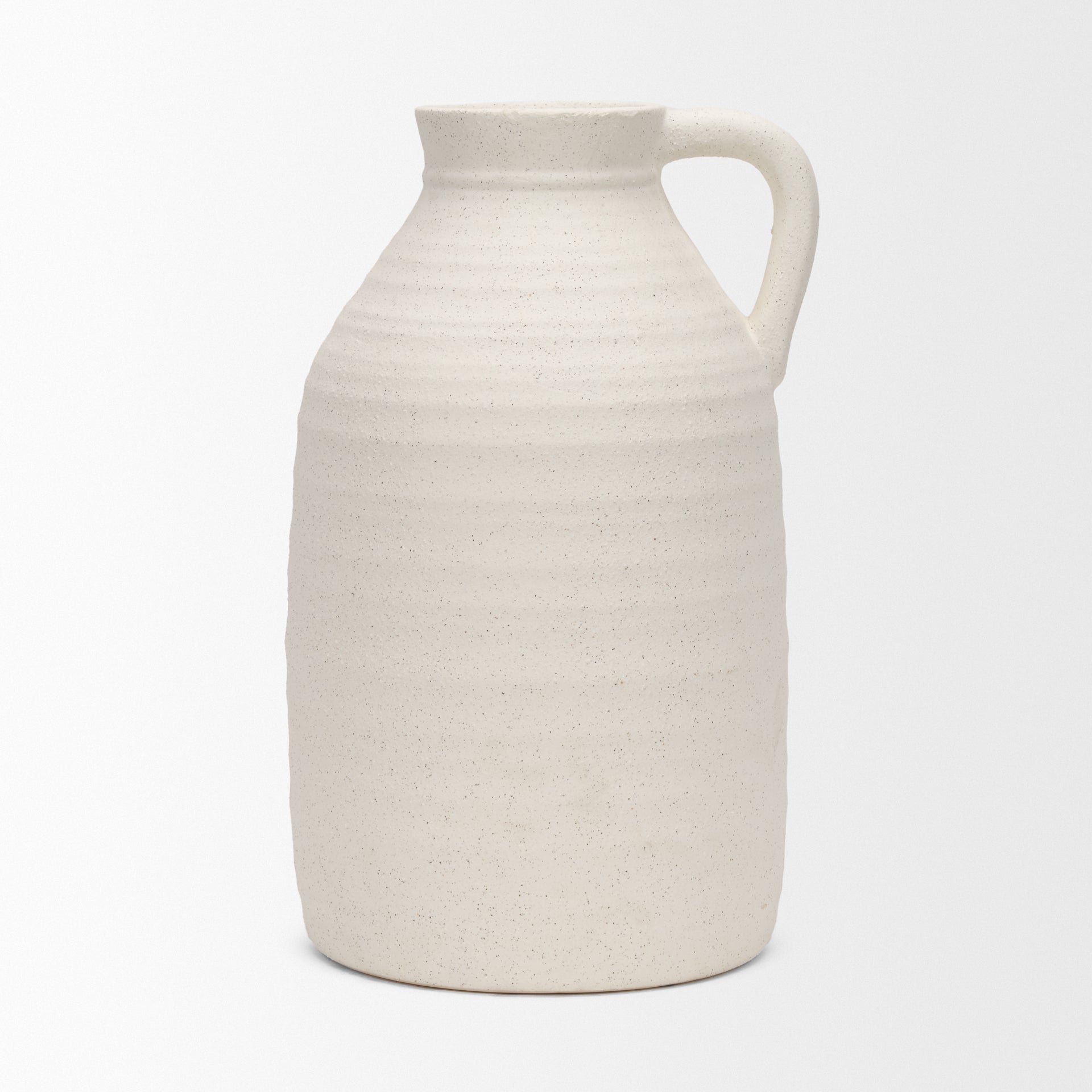 Tyrus Textured Matte White with Speckling Ceramic Vase Vases Mercana , Black Friday Sale Mercana Furniture Sale, Old Bones Co, Mid Century Furniture Sale, Four Hands Furniture, Black Friday Sale Tyrus Textured Matte White with Speckling Ceramic Vase,Gus Sale, Perigold Tyrus Textured Matte White with Speckling Ceramic Vase Vases Black Friday Sale , Perigold Sale Tyrus Textured Matte White with Speckling Ceramic Vase,Tyrus Textured Matte White with Speckling Ceramic Vase Lulu and Georgia, Burke Decor Sale Tyr