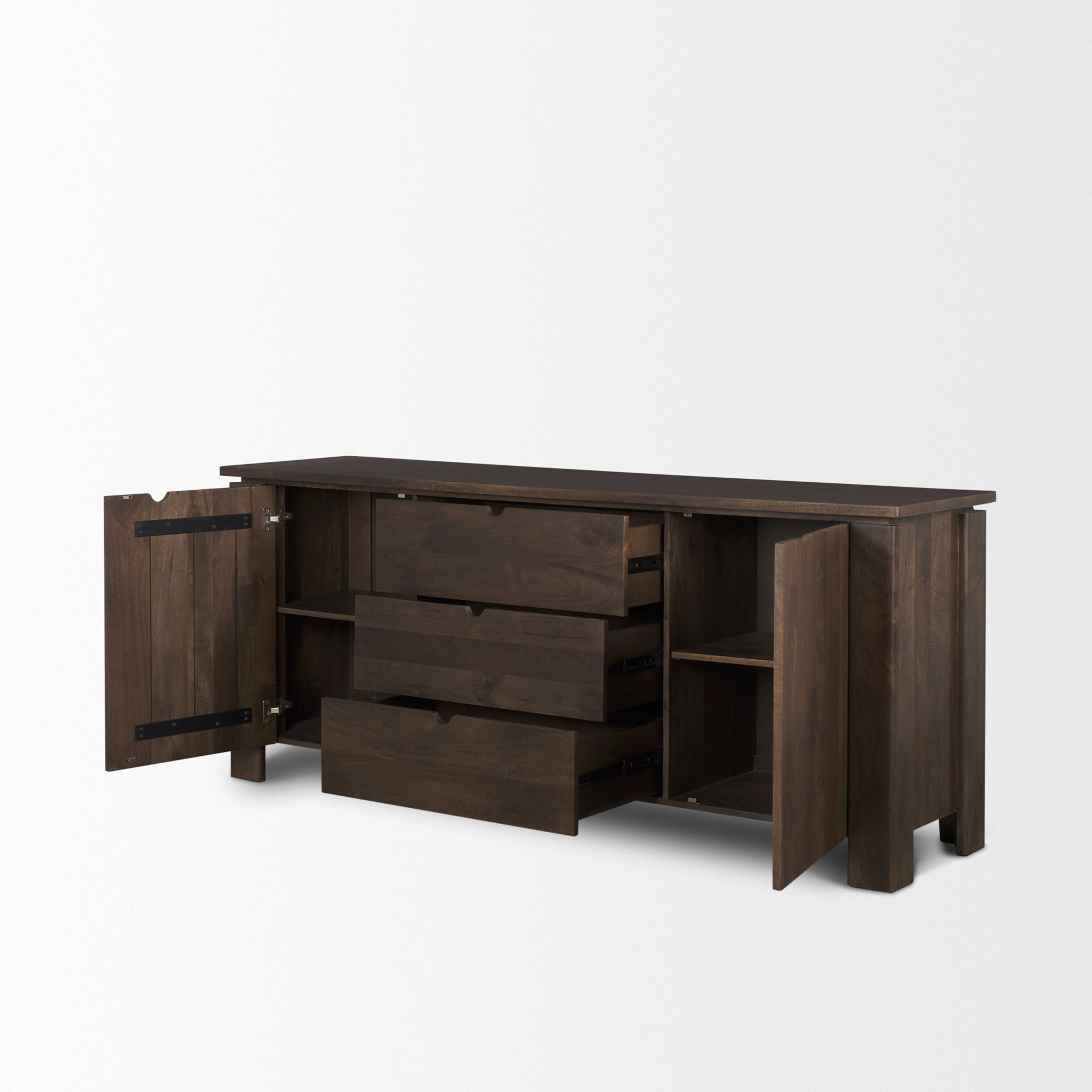 Wallen 2-Door Solid Dark Brown Wood with 3-Drawers Sideboard Credenzas & Sideboards Mercana , Black Friday Sale Mercana Furniture Sale, Old Bones Co, Mid Century Furniture Sale, Four Hands Furniture, Black Friday Sale Wallen 2-Door Solid Dark Brown Wood with 3-Drawers Sideboard,Gus Sale, Perigold Wallen 2-Door Solid Dark Brown Wood with 3-Drawers Sideboard Credenzas & Sideboards Black Friday Sale , Perigold Sale Wallen 2-Door Solid Dark Brown Wood with 3-Drawers Sideboard,Wallen 2-Door Solid Dark Brown Wood