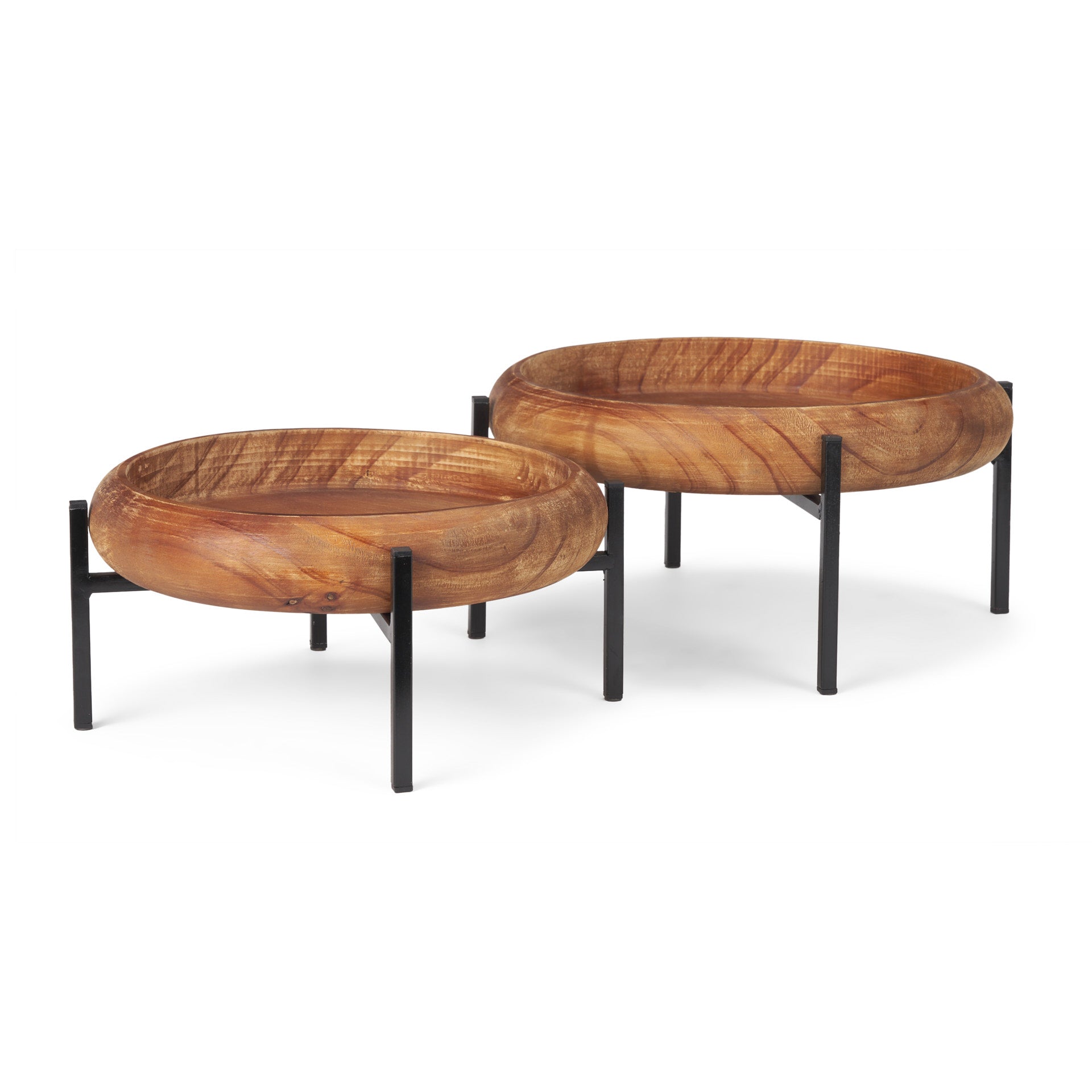 Wally Round Medium Brown Wood with Matte Black Metal Stand Trays Trays & Containers Mercana , Black Friday Sale Mercana Furniture Sale, Old Bones Co, Mid Century Furniture Sale, Four Hands Furniture, Black Friday Sale Wally Round Medium Brown Wood with Matte Black Metal Stand Trays,Gus Sale, Perigold Wally Round Medium Brown Wood with Matte Black Metal Stand Trays Trays & Containers Black Friday Sale , Perigold Sale Wally Round Medium Brown Wood with Matte Black Metal Stand Trays,Wally Round Medium Brown Wo