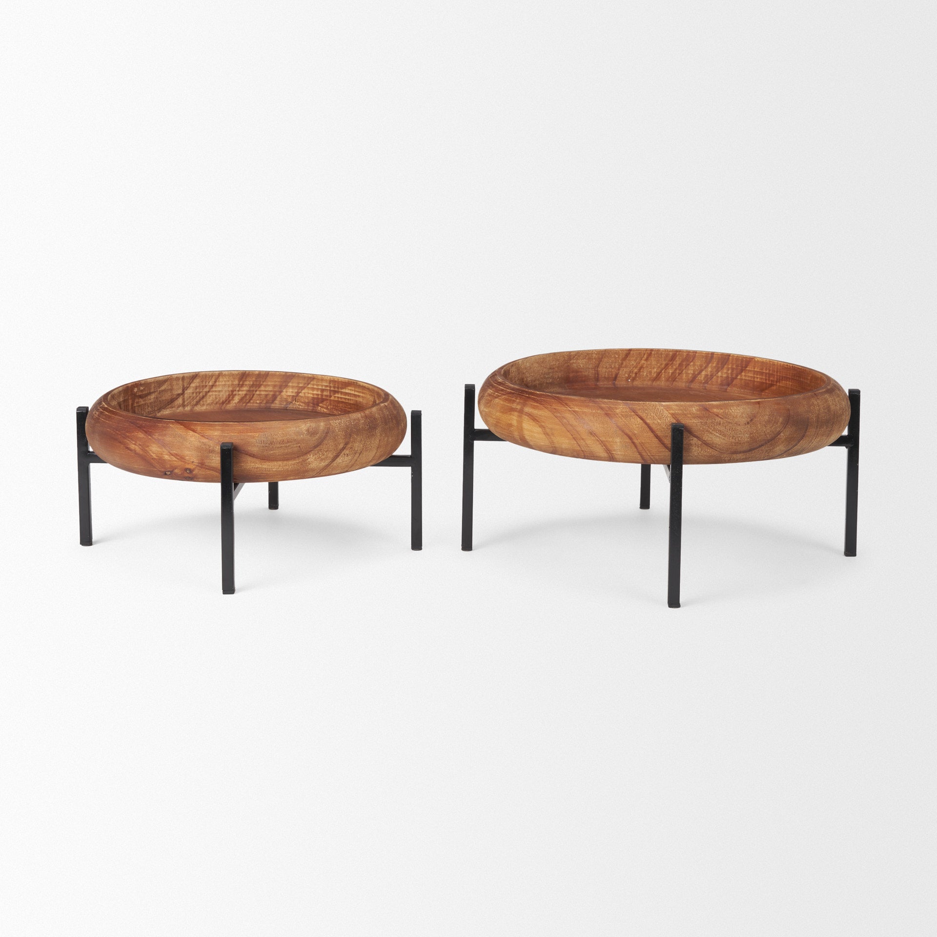 Wally Round Medium Brown Wood with Matte Black Metal Stand Trays Trays & Containers Mercana , Black Friday Sale Mercana Furniture Sale, Old Bones Co, Mid Century Furniture Sale, Four Hands Furniture, Black Friday Sale Wally Round Medium Brown Wood with Matte Black Metal Stand Trays,Gus Sale, Perigold Wally Round Medium Brown Wood with Matte Black Metal Stand Trays Trays & Containers Black Friday Sale , Perigold Sale Wally Round Medium Brown Wood with Matte Black Metal Stand Trays,Wally Round Medium Brown Wo