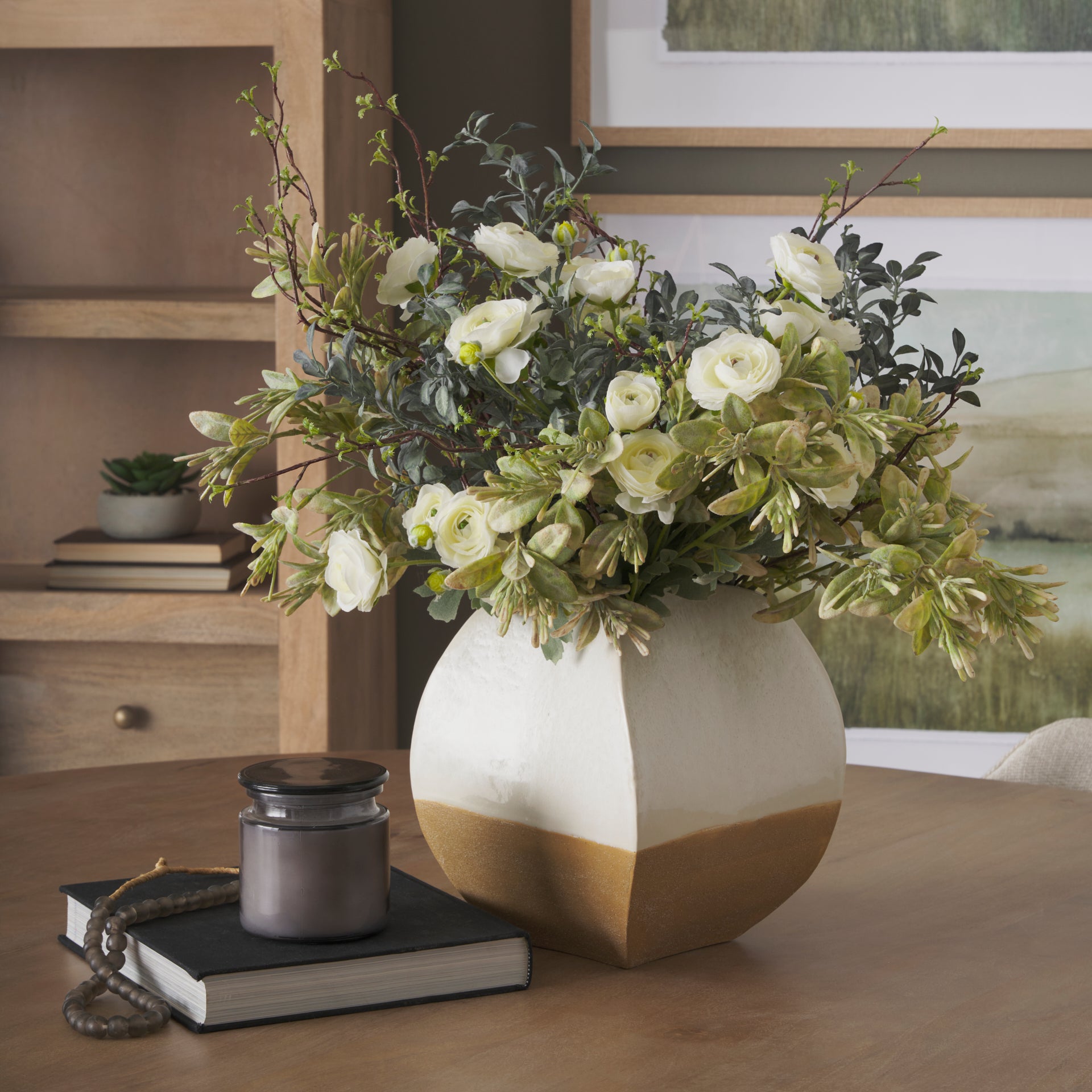 Vania Short Off White with Tan Textured Ceramic Vase Vases Mercana , Black Friday Sale Mercana Furniture Sale, Old Bones Co, Mid Century Furniture Sale, Four Hands Furniture, Black Friday Sale Vania Short Off White with Tan Textured Ceramic Vase,Gus Sale, Perigold Vania Short Off White with Tan Textured Ceramic Vase Vases Black Friday Sale , Perigold Sale Vania Short Off White with Tan Textured Ceramic Vase,Vania Short Off White with Tan Textured Ceramic Vase Lulu and Georgia, Burke Decor Sale Vania Short O