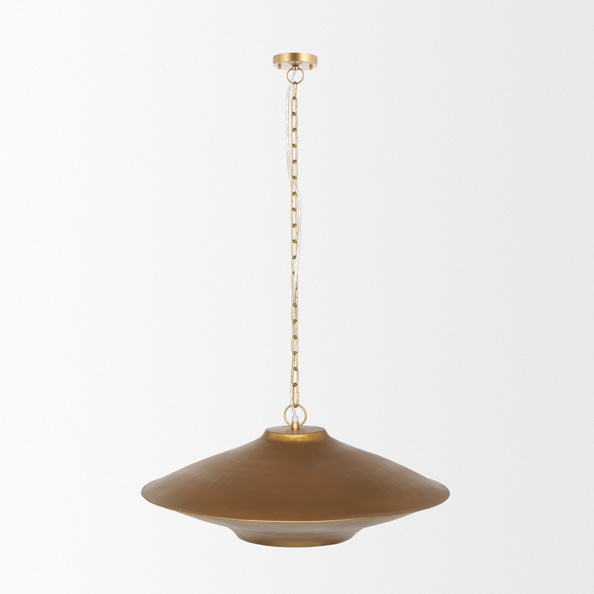Titus 1-Light Brass Finished Metal Disc Pendant Pendants Mercana , Black Friday Sale Mercana Furniture Sale, Old Bones Co, Mid Century Furniture Sale, Four Hands Furniture, Black Friday Sale Titus 1-Light Brass Finished Metal Disc Pendant,Gus Sale, Perigold Titus 1-Light Brass Finished Metal Disc Pendant Pendants Black Friday Sale , Perigold Sale Titus 1-Light Brass Finished Metal Disc Pendant,Titus 1-Light Brass Finished Metal Disc Pendant Lulu and Georgia, Burke Decor Sale Titus 1-Light Brass Finished Met