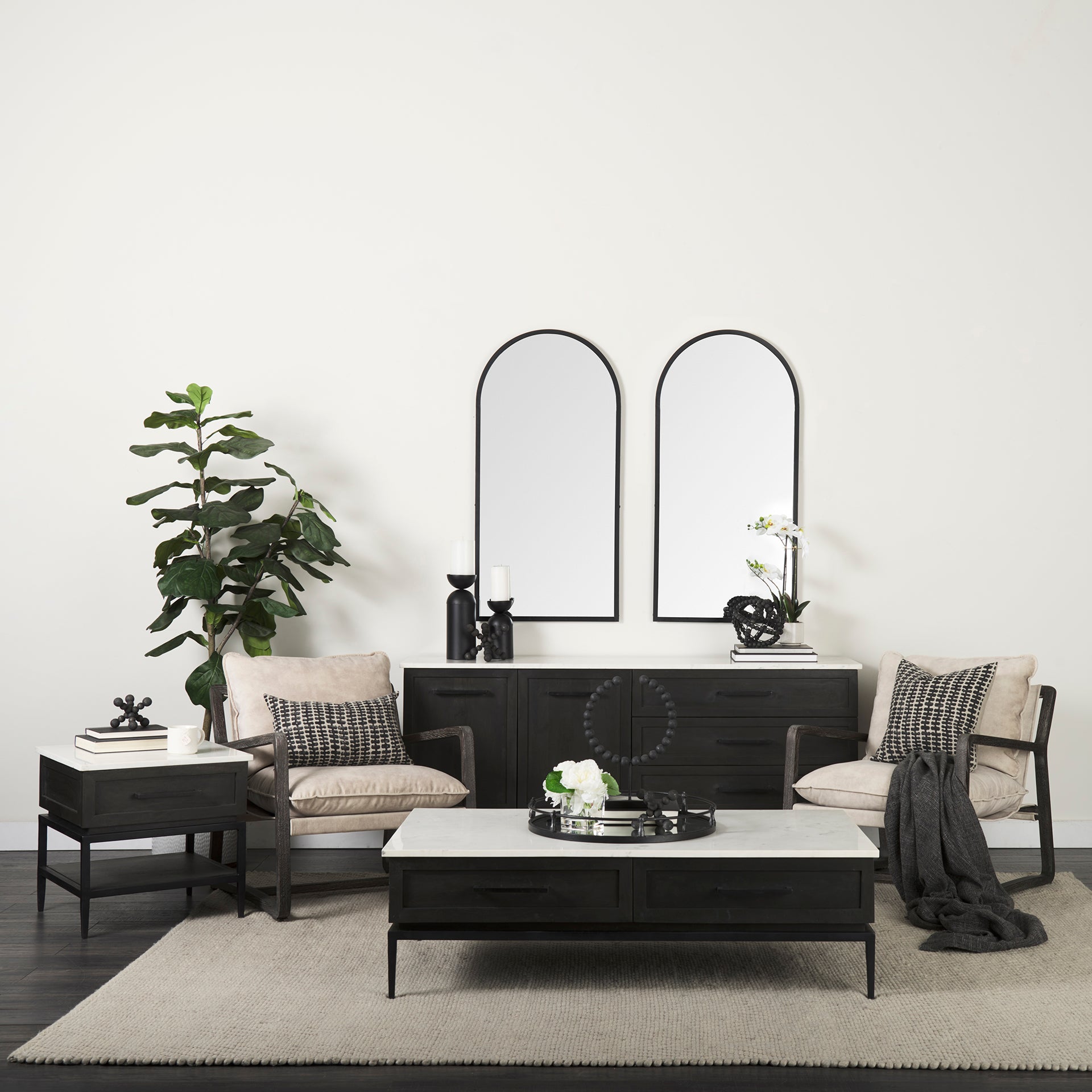 Divina Black-Brown Wood with White Marble Top and Black Metal Base Sideboard Credenzas & Sideboards Mercana , Black Friday Sale Mercana Furniture Sale, Old Bones Co, Mid Century Furniture Sale, Four Hands Furniture, Black Friday Sale Divina Black-Brown Wood with White Marble Top and Black Metal Base Sideboard,Gus Sale, Perigold Divina Black-Brown Wood with White Marble Top and Black Metal Base Sideboard Credenzas & Sideboards Black Friday Sale , Perigold Sale Divina Black-Brown Wood with White Marble Top an
