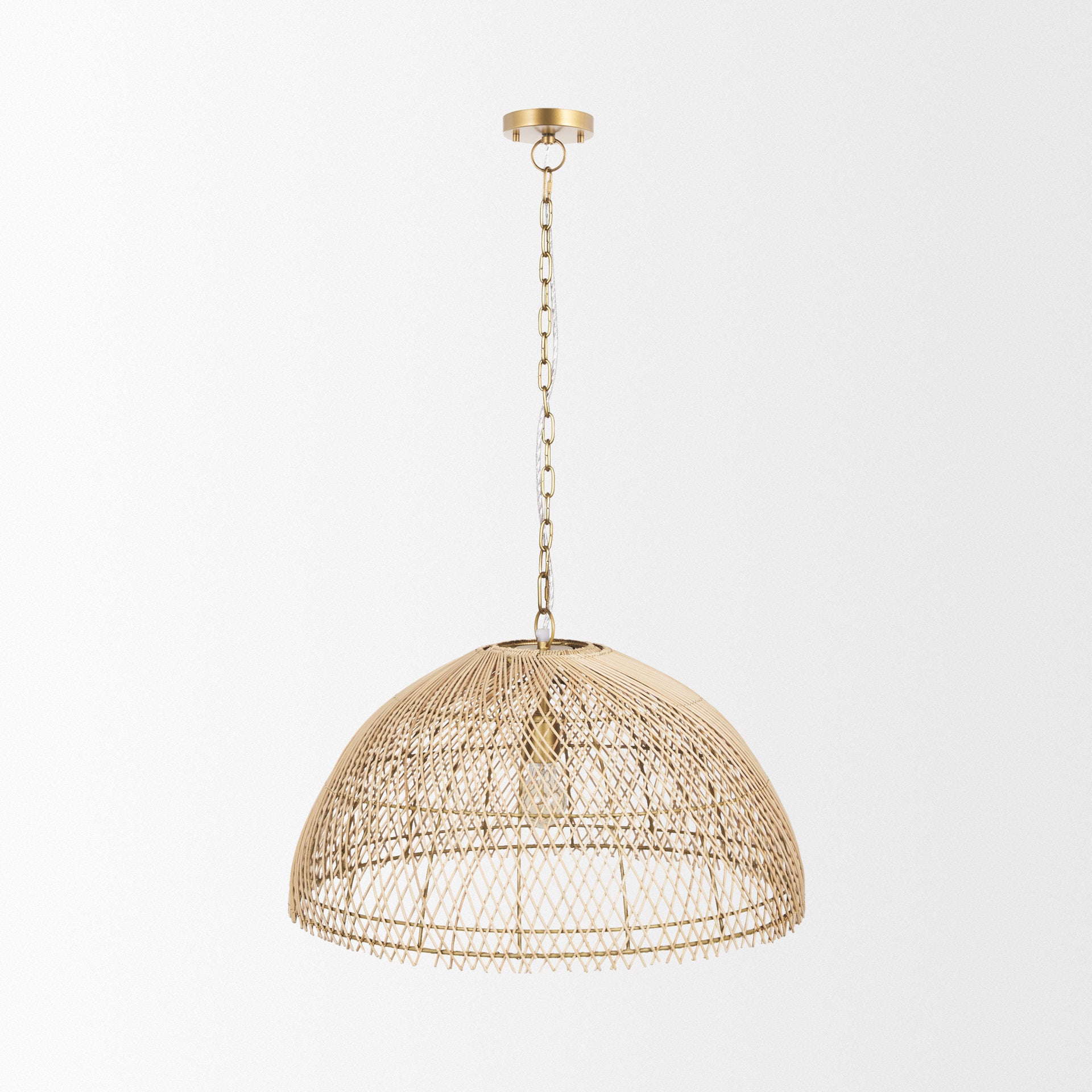 Thad 1-Light Natural Woven Rattan Dome Pendant Pendants Mercana , Black Friday Sale Mercana Furniture Sale, Old Bones Co, Mid Century Furniture Sale, Four Hands Furniture, Black Friday Sale Thad 1-Light Natural Woven Rattan Dome Pendant,Gus Sale, Perigold Thad 1-Light Natural Woven Rattan Dome Pendant Pendants Black Friday Sale , Perigold Sale Thad 1-Light Natural Woven Rattan Dome Pendant,Thad 1-Light Natural Woven Rattan Dome Pendant Lulu and Georgia, Burke Decor Sale Thad 1-Light Natural Woven Rattan Dom