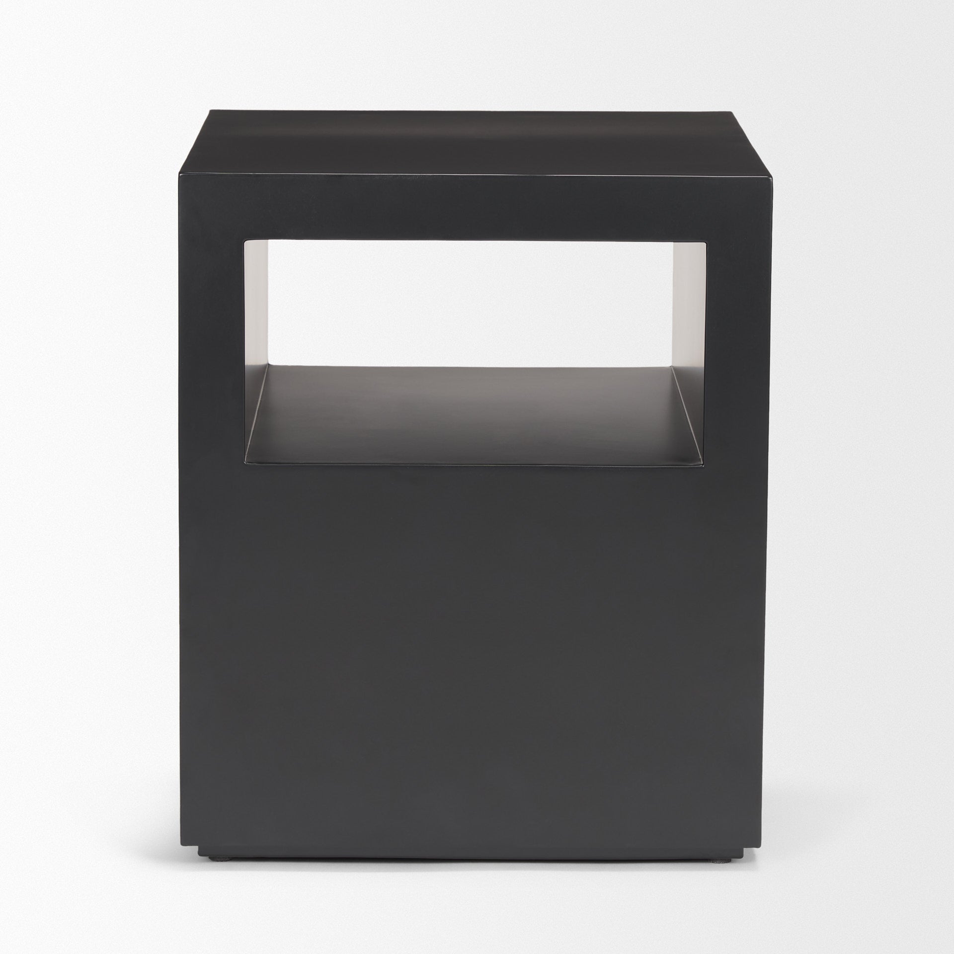 Vondra Matte Black Metal with Open Shelves Side Table Side & End Tables Mercana , Black Friday Sale Mercana Furniture Sale, Old Bones Co, Mid Century Furniture Sale, Four Hands Furniture, Black Friday Sale Vondra Matte Black Metal with Open Shelves Side Table,Gus Sale, Perigold Vondra Matte Black Metal with Open Shelves Side Table Side & End Tables Black Friday Sale , Perigold Sale Vondra Matte Black Metal with Open Shelves Side Table,Vondra Matte Black Metal with Open Shelves Side Table Lulu and Georgia, B