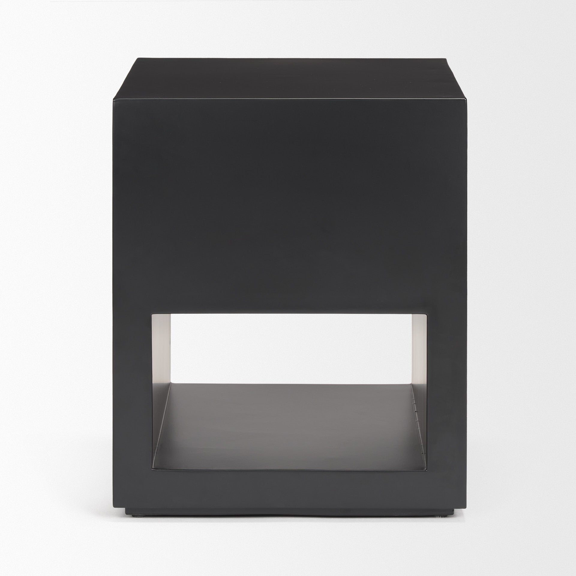 Vondra Matte Black Metal with Open Shelves Side Table Side & End Tables Mercana , Black Friday Sale Mercana Furniture Sale, Old Bones Co, Mid Century Furniture Sale, Four Hands Furniture, Black Friday Sale Vondra Matte Black Metal with Open Shelves Side Table,Gus Sale, Perigold Vondra Matte Black Metal with Open Shelves Side Table Side & End Tables Black Friday Sale , Perigold Sale Vondra Matte Black Metal with Open Shelves Side Table,Vondra Matte Black Metal with Open Shelves Side Table Lulu and Georgia, B