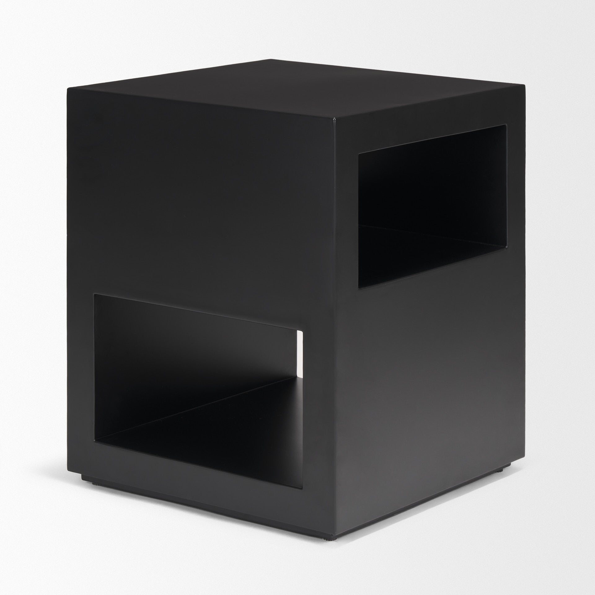 Vondra Matte Black Metal with Open Shelves Side Table Side & End Tables Mercana , Black Friday Sale Mercana Furniture Sale, Old Bones Co, Mid Century Furniture Sale, Four Hands Furniture, Black Friday Sale Vondra Matte Black Metal with Open Shelves Side Table,Gus Sale, Perigold Vondra Matte Black Metal with Open Shelves Side Table Side & End Tables Black Friday Sale , Perigold Sale Vondra Matte Black Metal with Open Shelves Side Table,Vondra Matte Black Metal with Open Shelves Side Table Lulu and Georgia, B