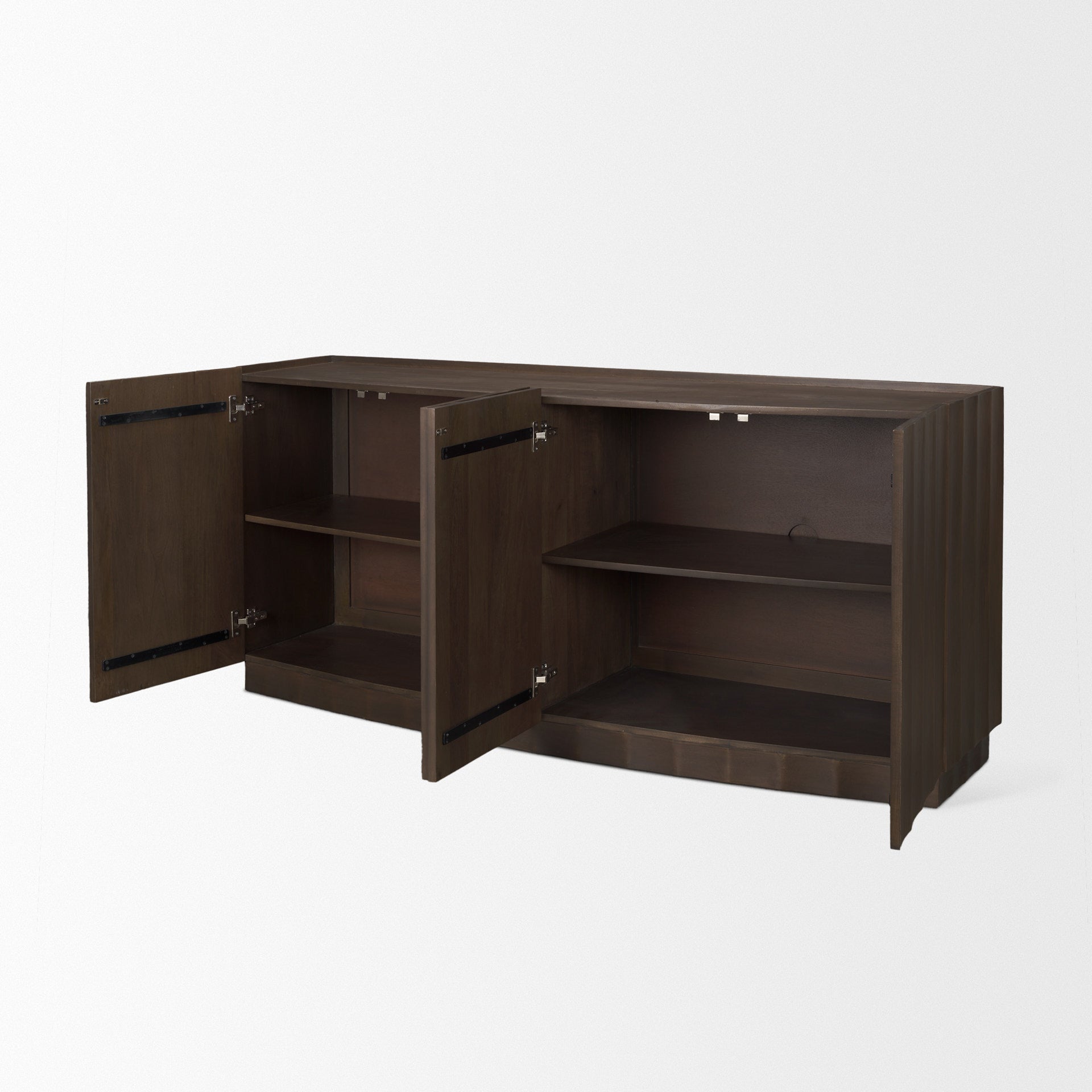 Swanson Dark Brown Wooden Scalloped Sideboard Credenzas & Sideboards Mercana , Black Friday Sale Mercana Furniture Sale, Old Bones Co, Mid Century Furniture Sale, Four Hands Furniture, Black Friday Sale Swanson Dark Brown Wooden Scalloped Sideboard,Gus Sale, Perigold Swanson Dark Brown Wooden Scalloped Sideboard Credenzas & Sideboards Black Friday Sale , Perigold Sale Swanson Dark Brown Wooden Scalloped Sideboard,Swanson Dark Brown Wooden Scalloped Sideboard Lulu and Georgia, Burke Decor Sale Swanson Dark B