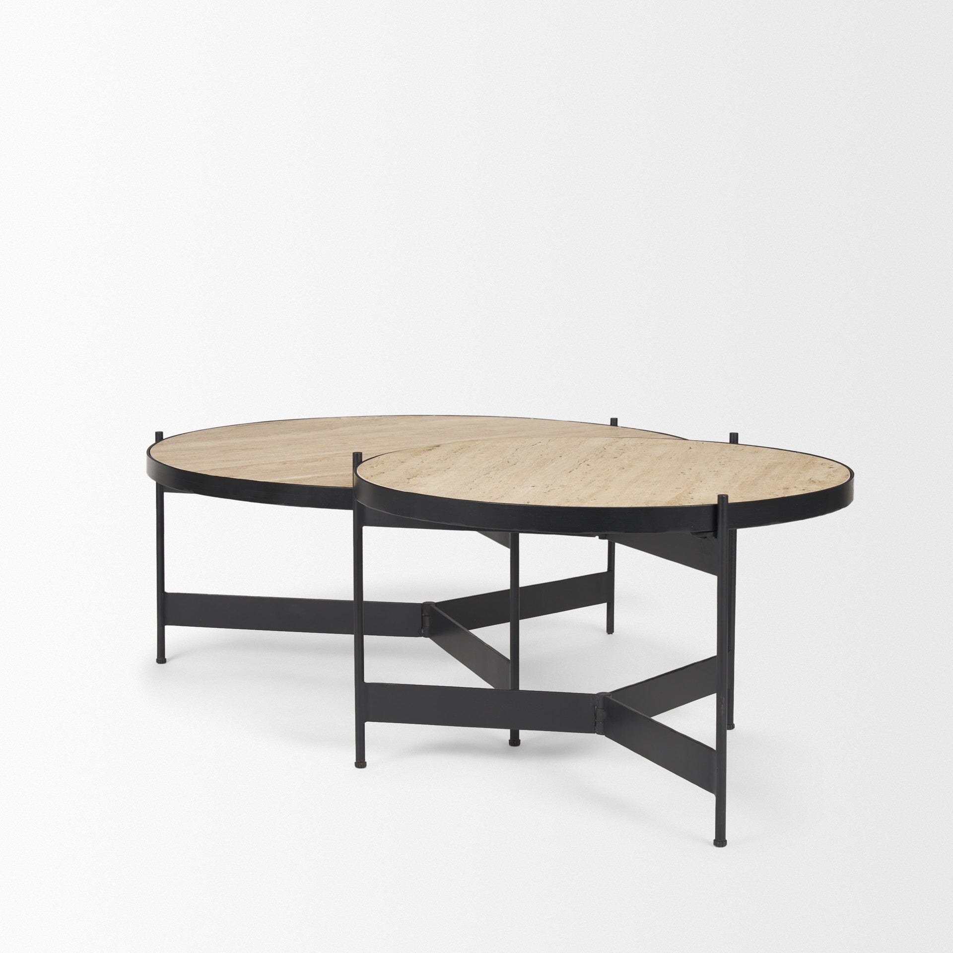 Wade Travertine Marble with Matte Black Metal Coffee Tables Coffee Tables Mercana , Black Friday Sale Mercana Furniture Sale, Old Bones Co, Mid Century Furniture Sale, Four Hands Furniture, Black Friday Sale Wade Travertine Marble with Matte Black Metal Coffee Tables,Gus Sale, Perigold Wade Travertine Marble with Matte Black Metal Coffee Tables Coffee Tables Black Friday Sale , Perigold Sale Wade Travertine Marble with Matte Black Metal Coffee Tables,Wade Travertine Marble with Matte Black Metal Coffee Tabl