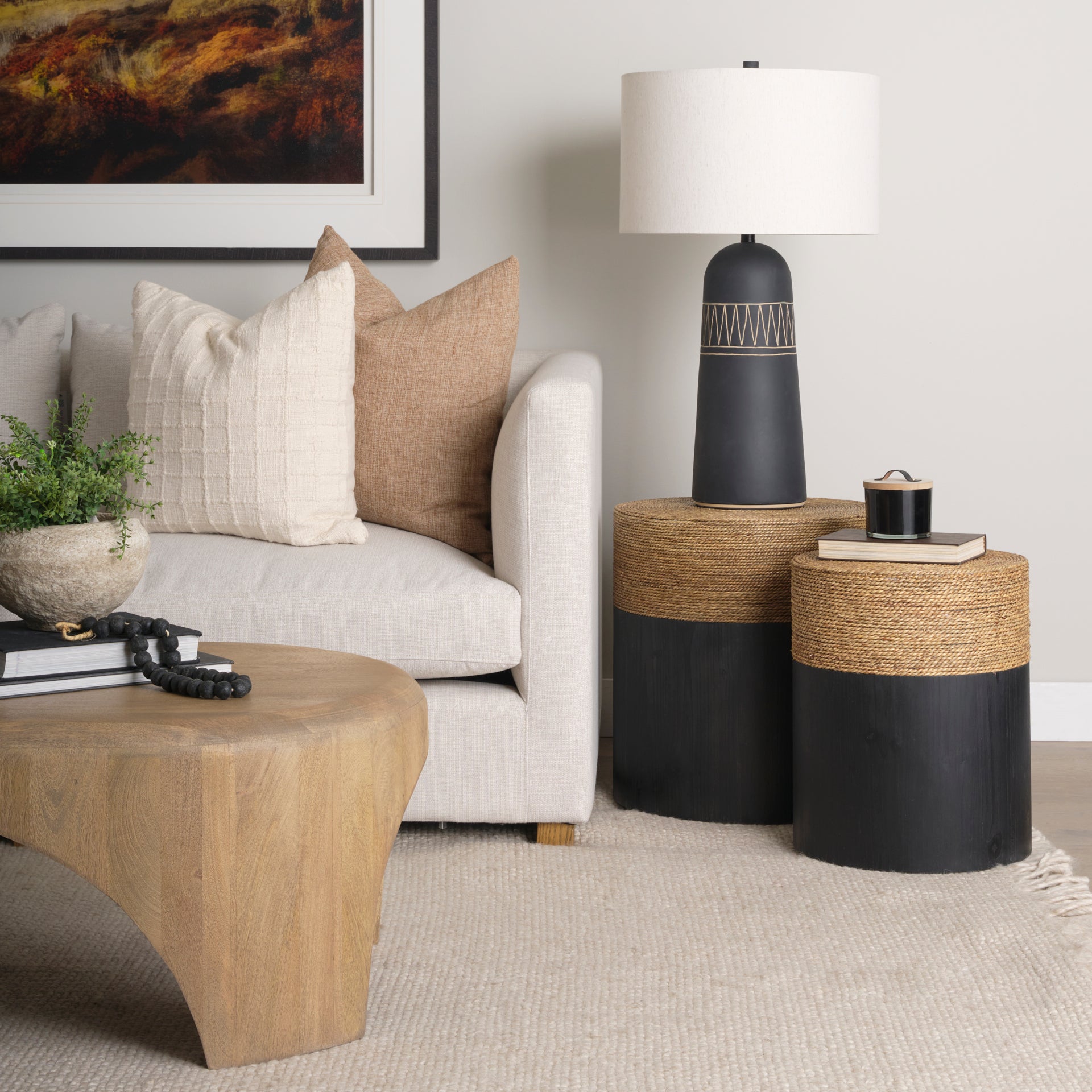 Wenopa Matte Black Wood with Natural Jute Accent Tables Side & End Tables Mercana , Black Friday Sale Mercana Furniture Sale, Old Bones Co, Mid Century Furniture Sale, Four Hands Furniture, Black Friday Sale Wenopa Matte Black Wood with Natural Jute Accent Tables,Gus Sale, Perigold Wenopa Matte Black Wood with Natural Jute Accent Tables Side & End Tables Black Friday Sale , Perigold Sale Wenopa Matte Black Wood with Natural Jute Accent Tables,Wenopa Matte Black Wood with Natural Jute Accent Tables Lulu and 