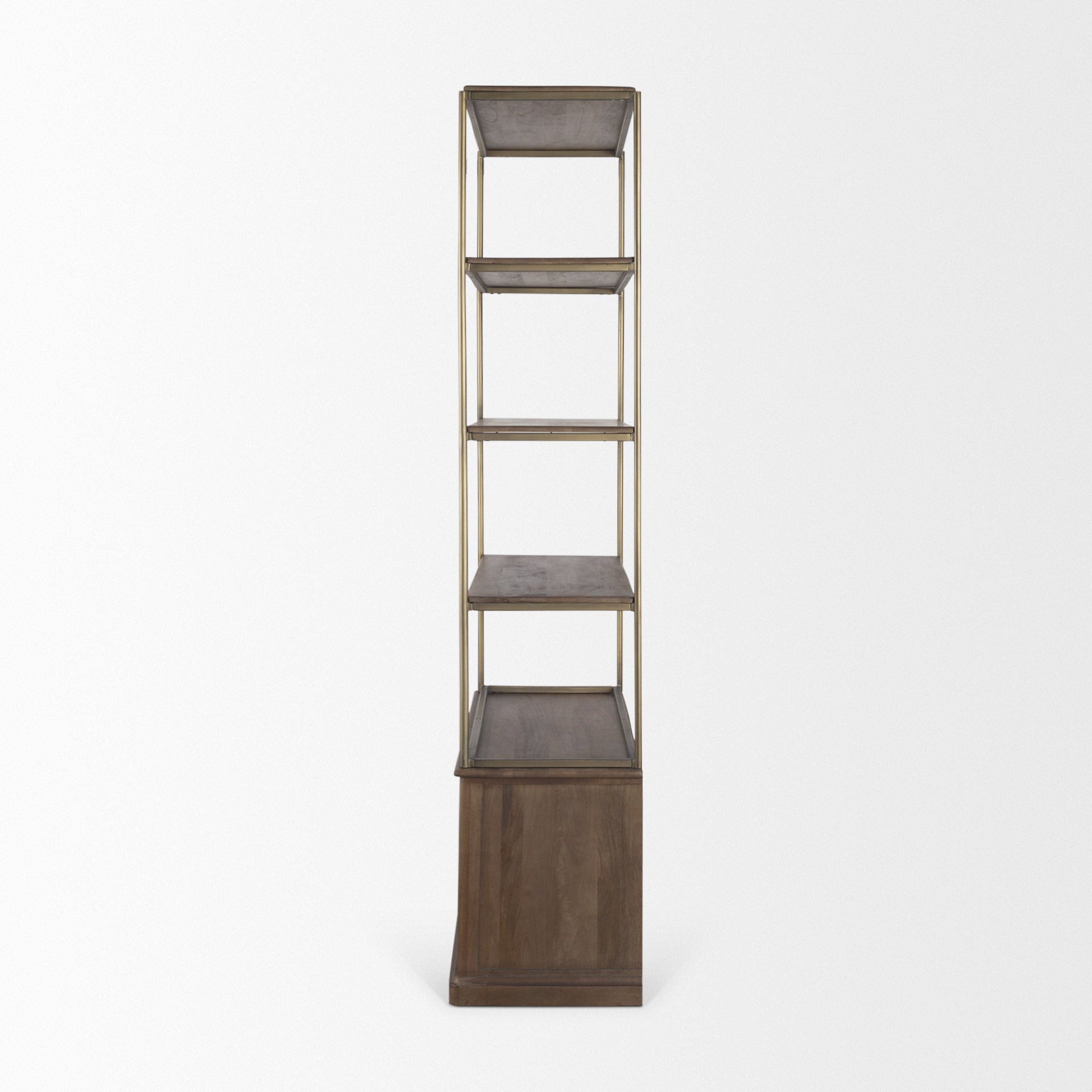Braxton Dark Brown Wood with Antiqued Aged Brass Metal 3-Tiers 2-Door Shelving Unit Bookcases & Shelves Mercana , Black Friday Sale Mercana Furniture Sale, Old Bones Co, Mid Century Furniture Sale, Four Hands Furniture, Black Friday Sale Braxton Dark Brown Wood with Antiqued Aged Brass Metal 3-Tiers 2-Door Shelving Unit,Gus Sale, Perigold Braxton Dark Brown Wood with Antiqued Aged Brass Metal 3-Tiers 2-Door Shelving Unit Bookcases & Shelves Black Friday Sale , Perigold Sale Braxton Dark Brown Wood with Anti