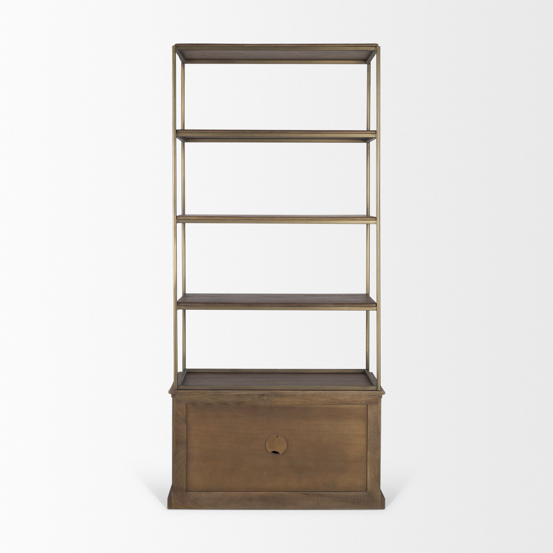 Braxton Dark Brown Wood with Antiqued Aged Brass Metal 3-Tiers 2-Door Shelving Unit Bookcases & Shelves Mercana , Black Friday Sale Mercana Furniture Sale, Old Bones Co, Mid Century Furniture Sale, Four Hands Furniture, Black Friday Sale Braxton Dark Brown Wood with Antiqued Aged Brass Metal 3-Tiers 2-Door Shelving Unit,Gus Sale, Perigold Braxton Dark Brown Wood with Antiqued Aged Brass Metal 3-Tiers 2-Door Shelving Unit Bookcases & Shelves Black Friday Sale , Perigold Sale Braxton Dark Brown Wood with Anti